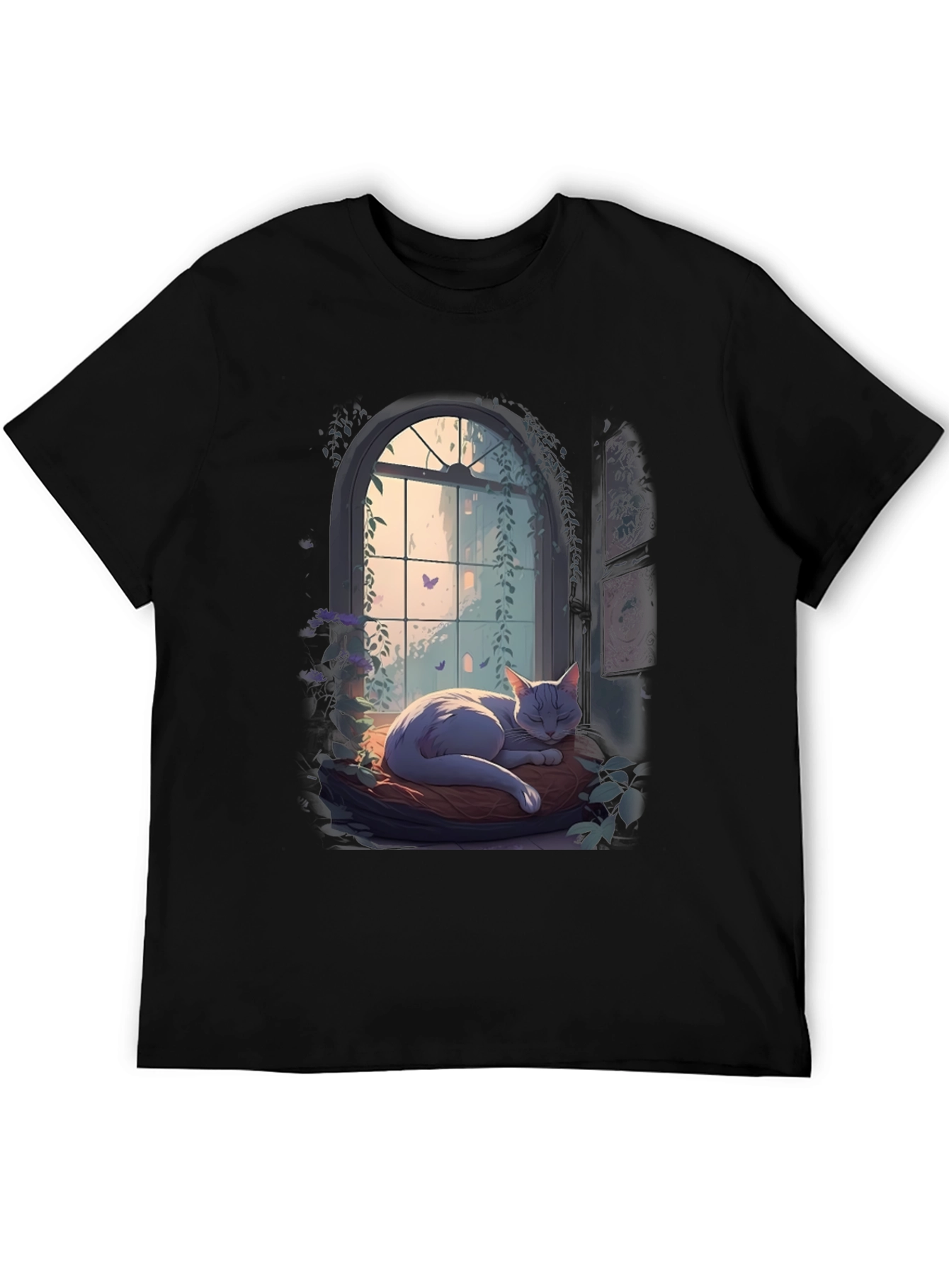 Cat Nap by the Window T-Shirt