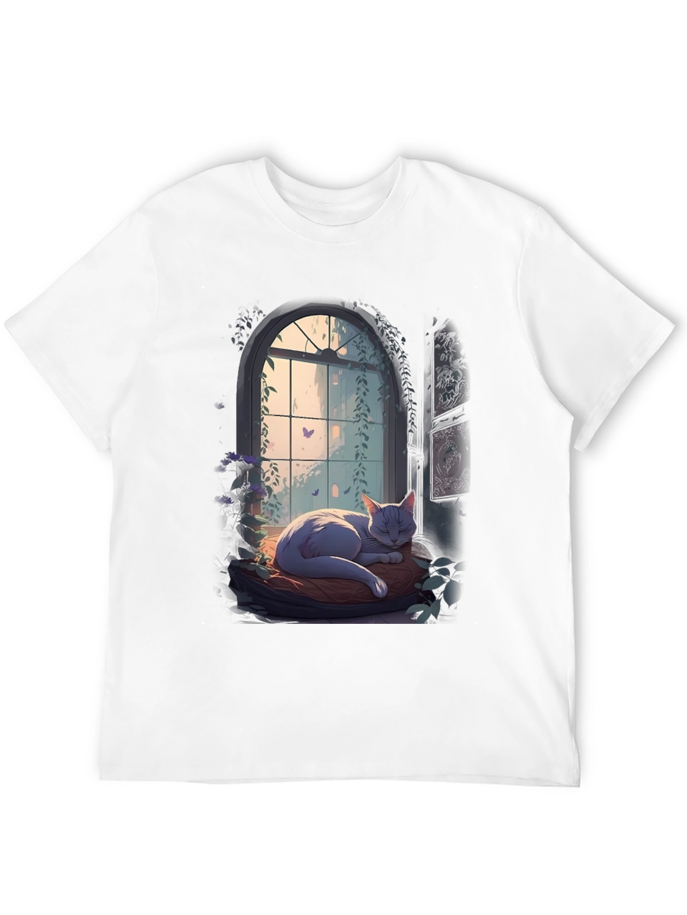 Cat Nap by the Window T-Shirt
