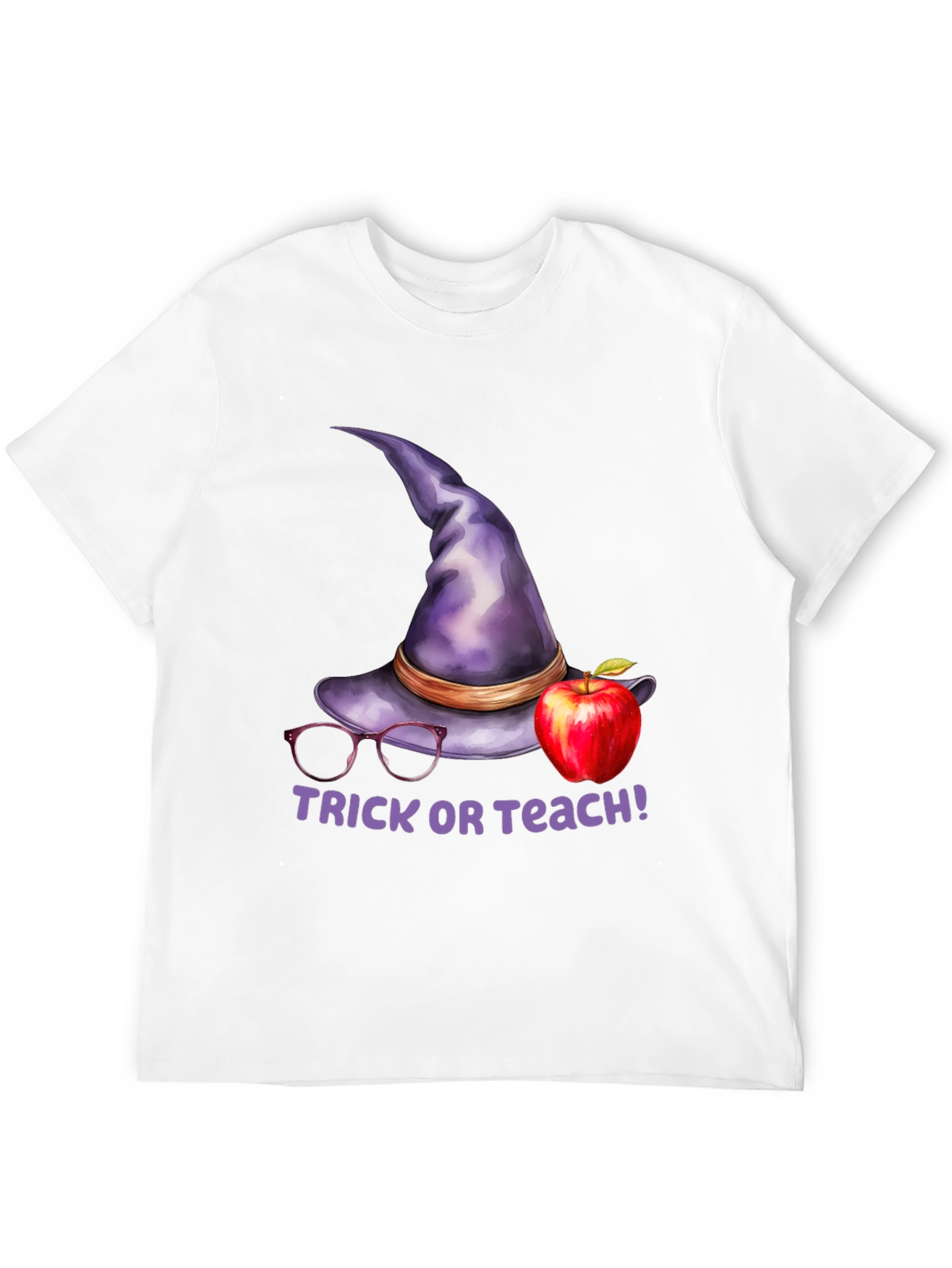 Trick or Teach Halloween Teacher T-Shirt