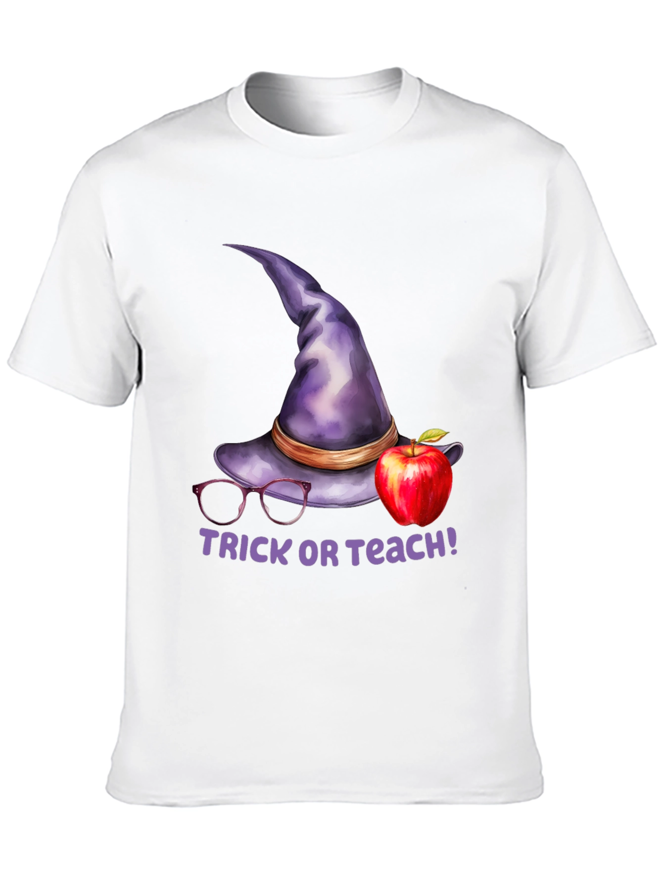Trick or Teach Halloween Teacher T-Shirt