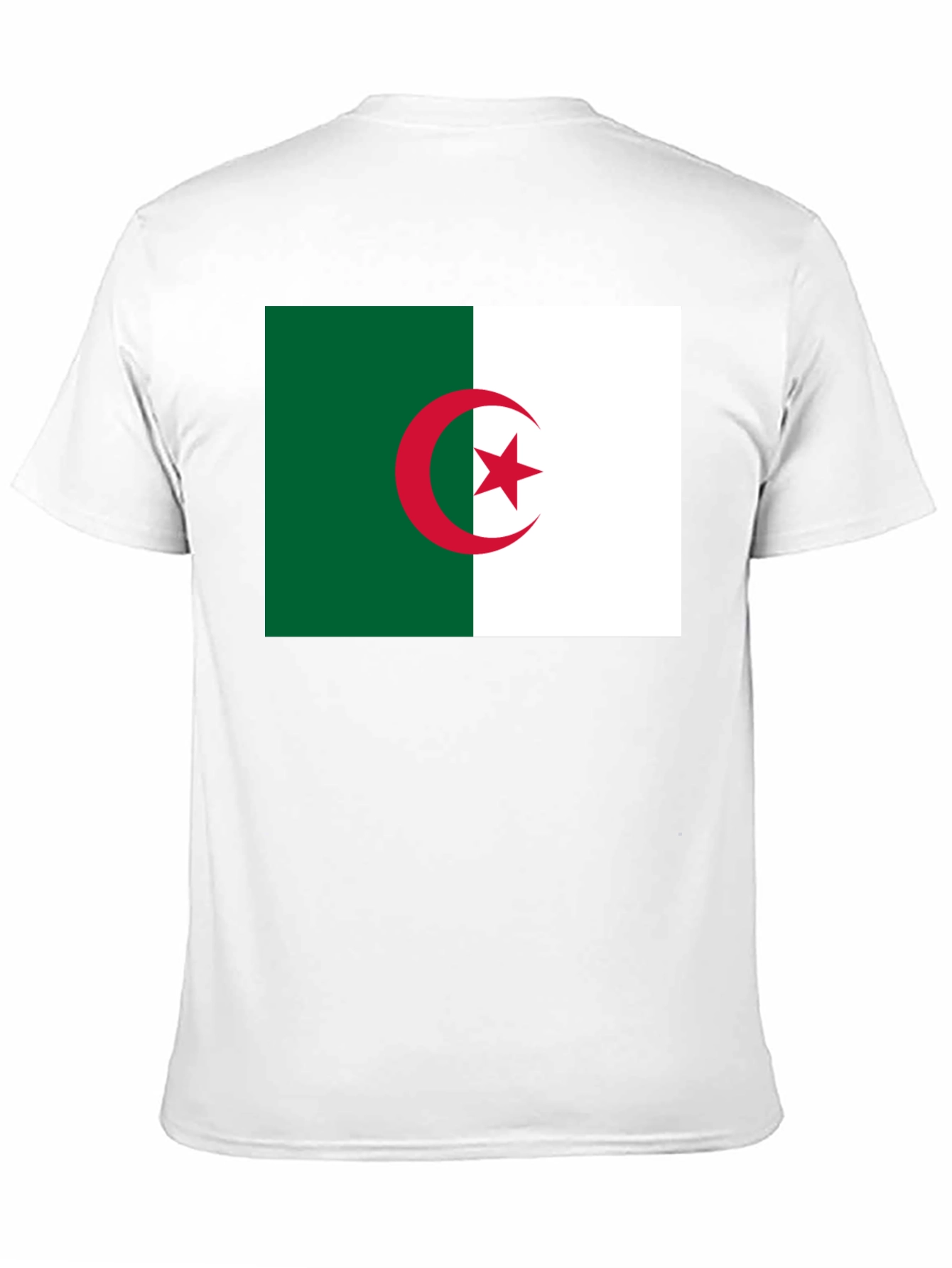 Algeria Flag T-Shirt - Cotton Graphic Tee