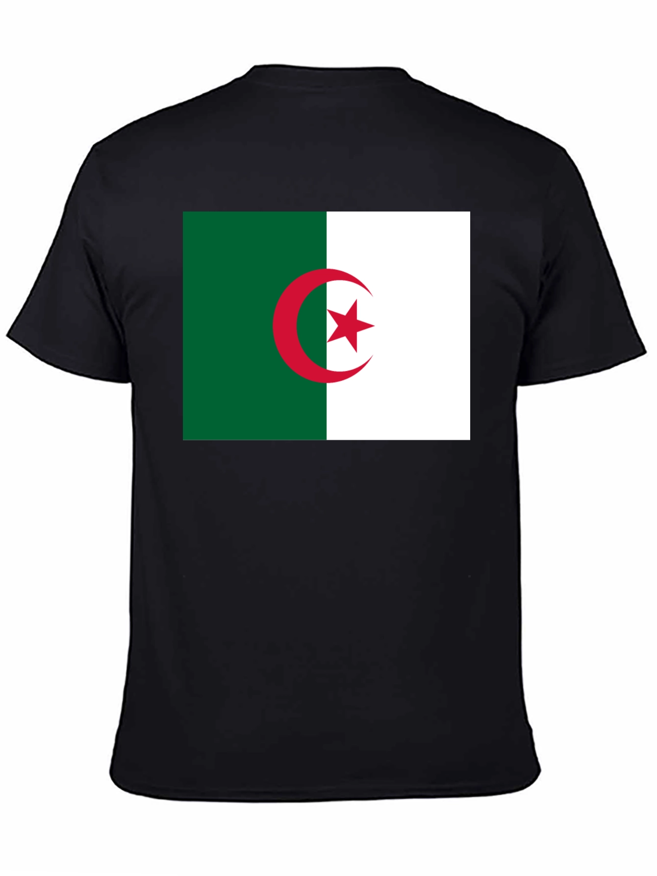 Algeria Flag T-Shirt - Cotton Graphic Tee