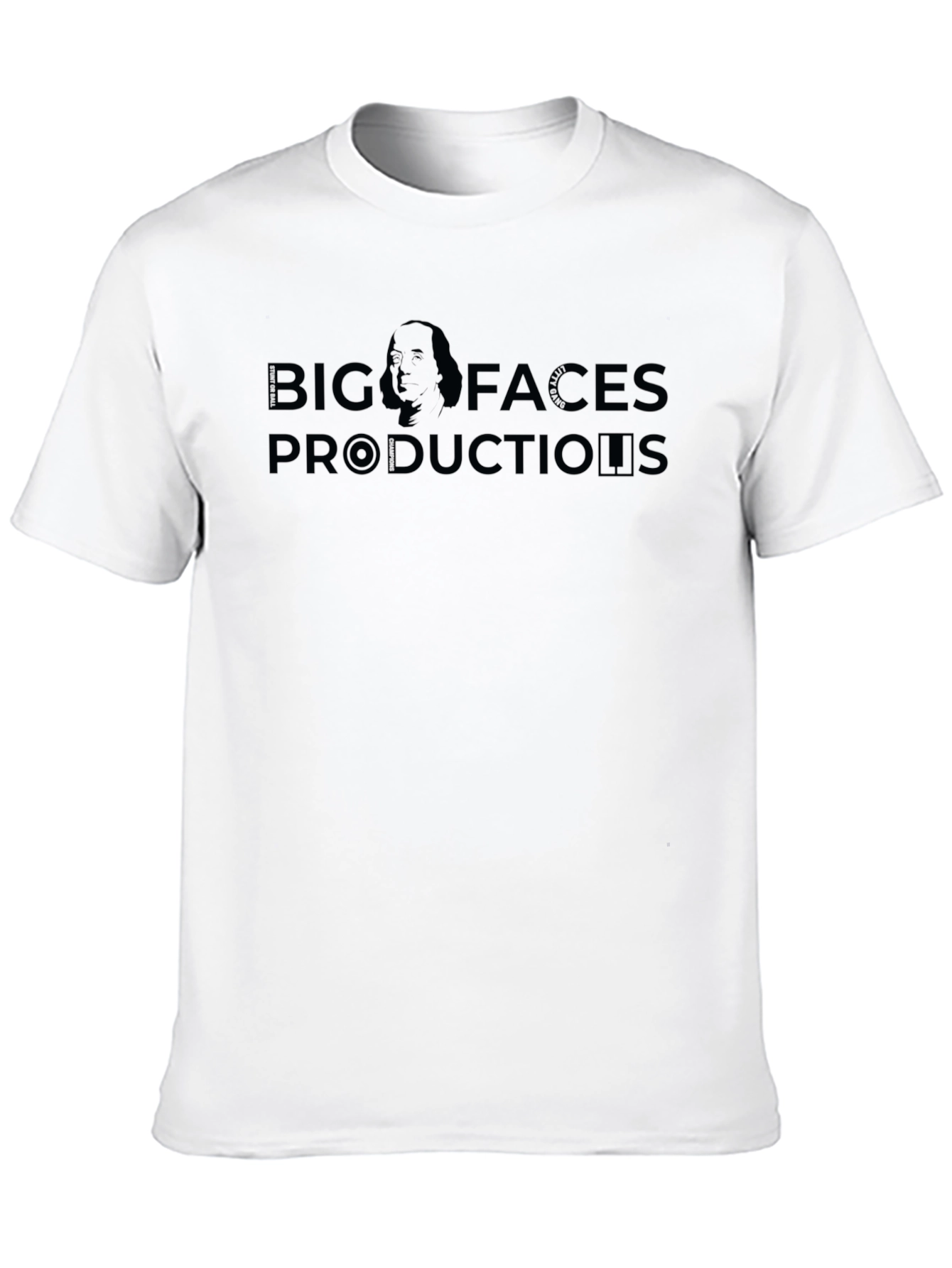 Big Faces Productions T-Shirt - Black