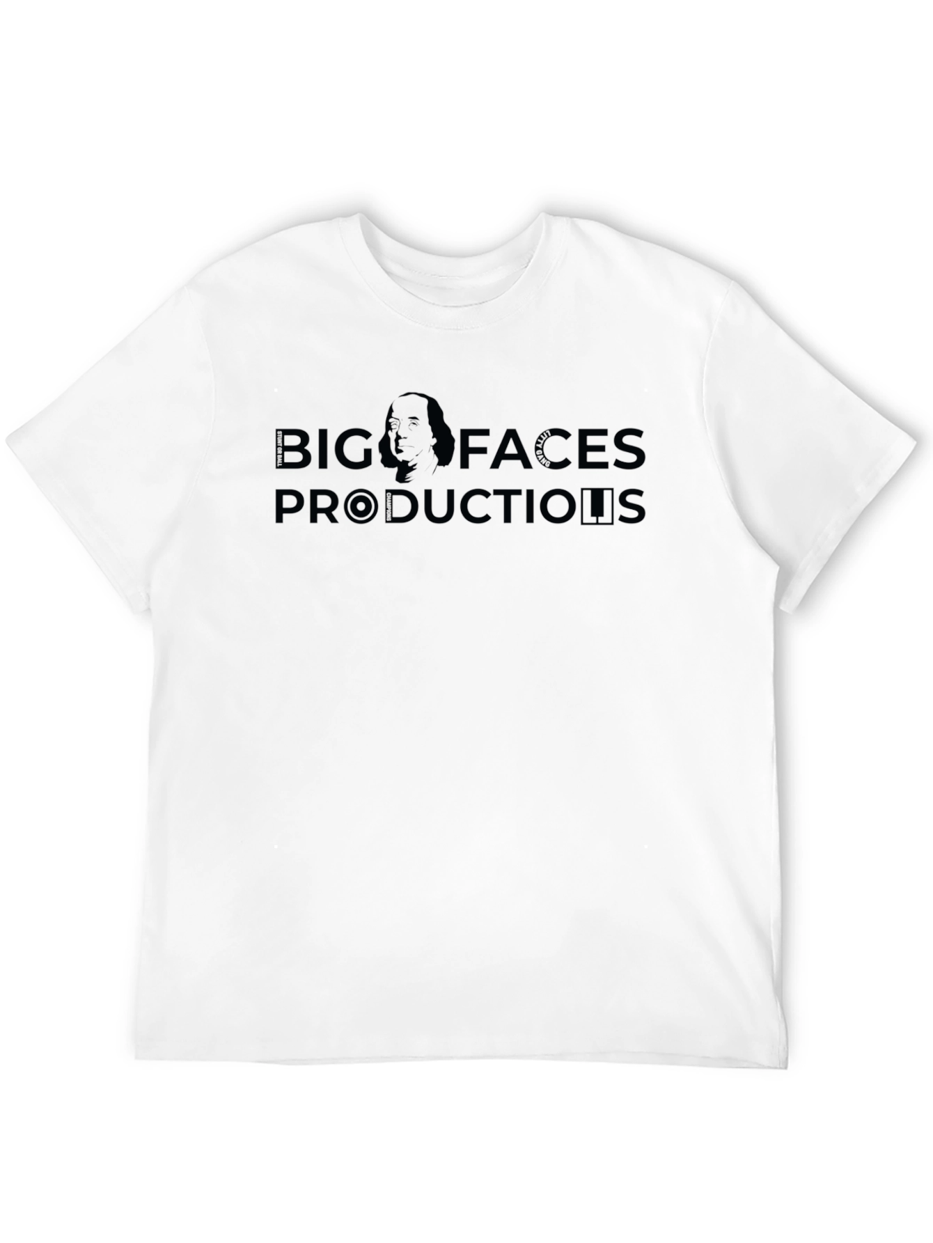Big Faces Productions T-Shirt - Black