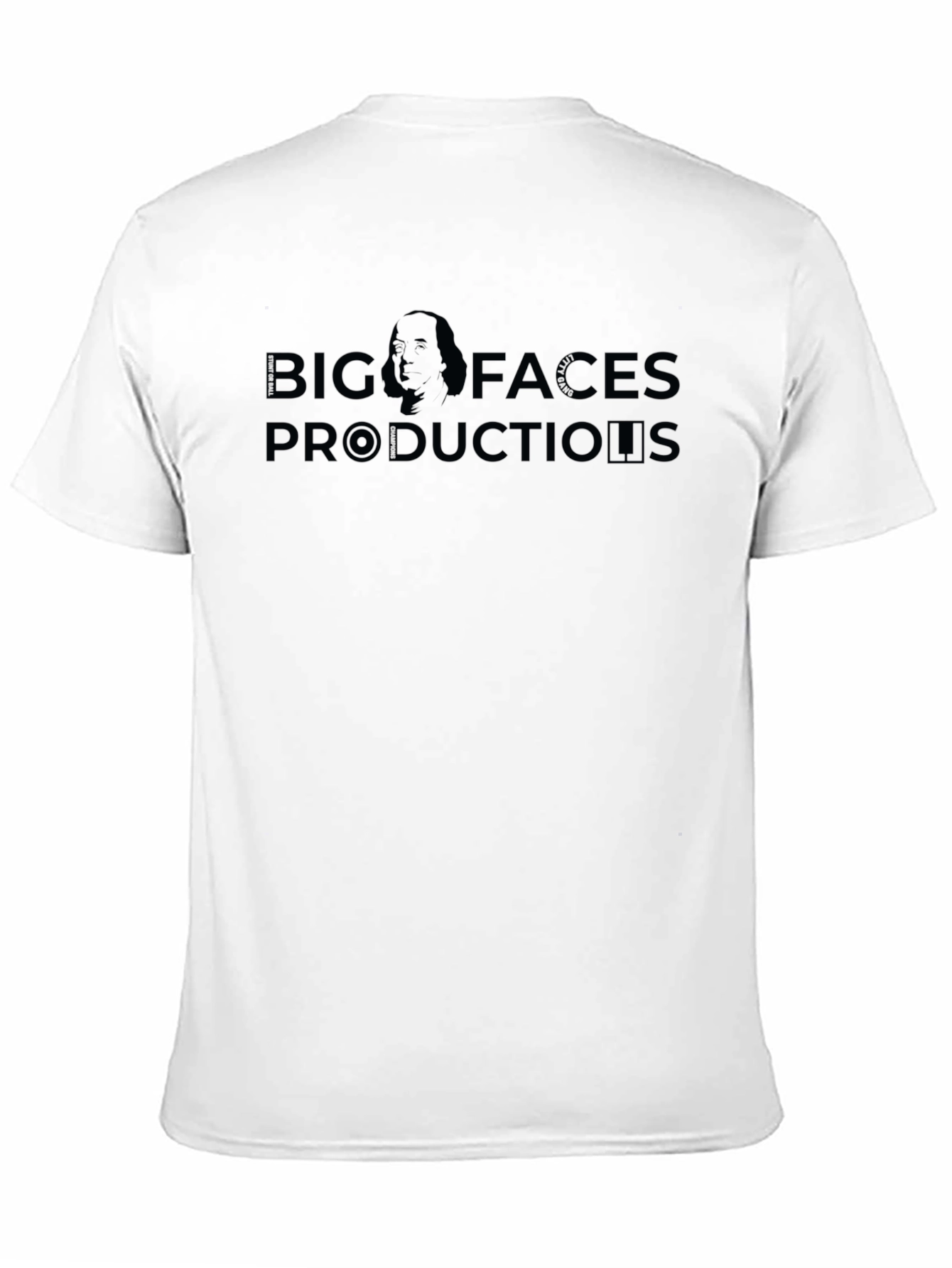 Big Faces Productions T-Shirt - Black