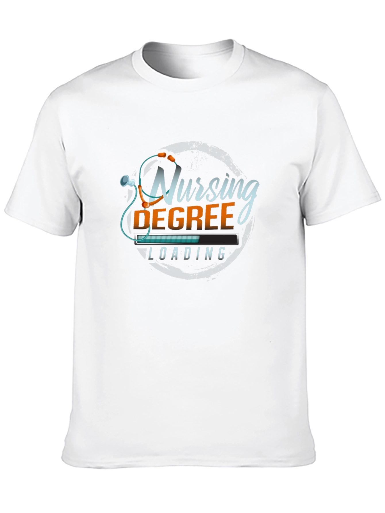 Nursing Degree Loading T-Shirt - Black