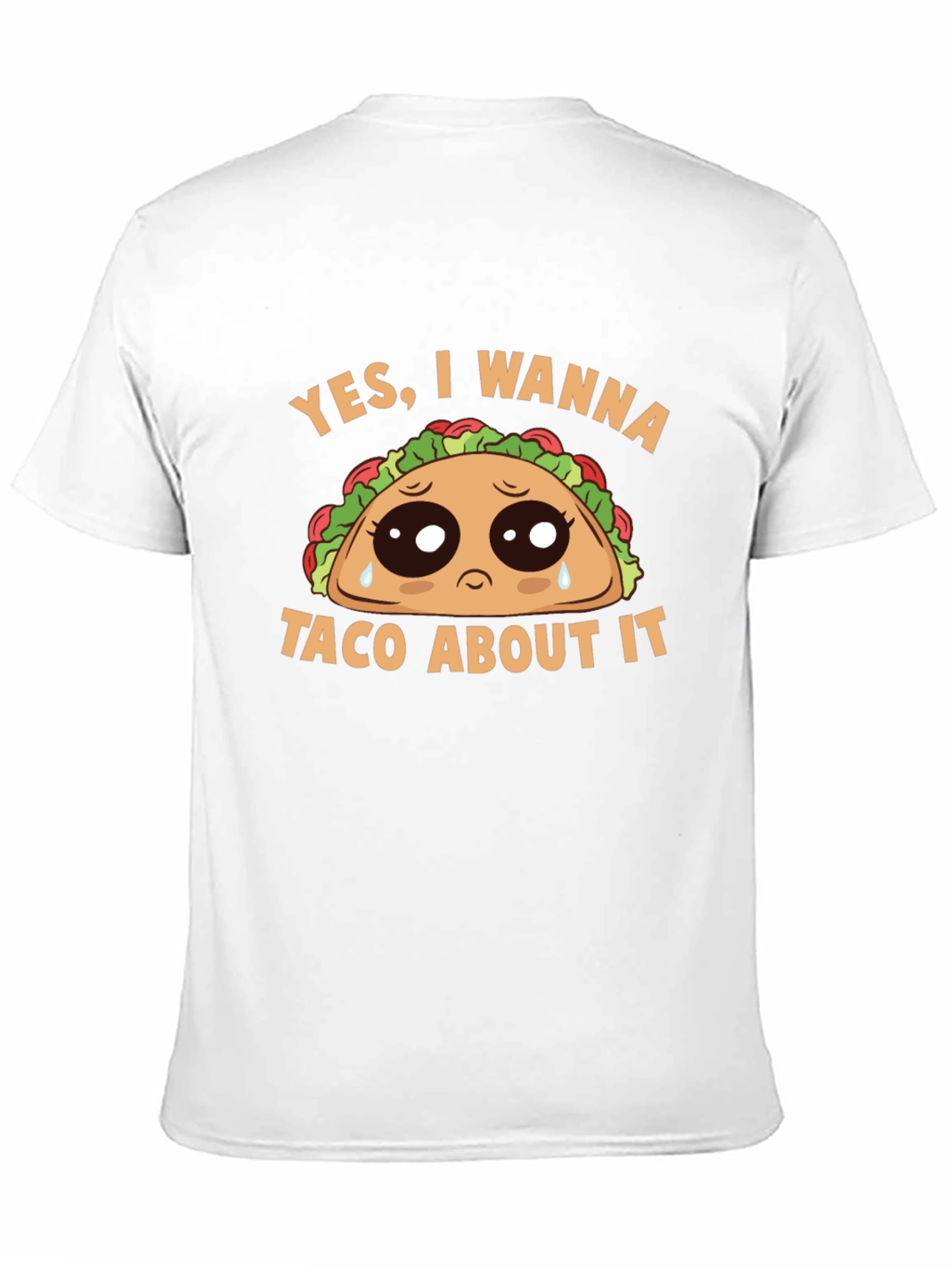 Sad Taco Graphic Tee - Wanna Taco About It?