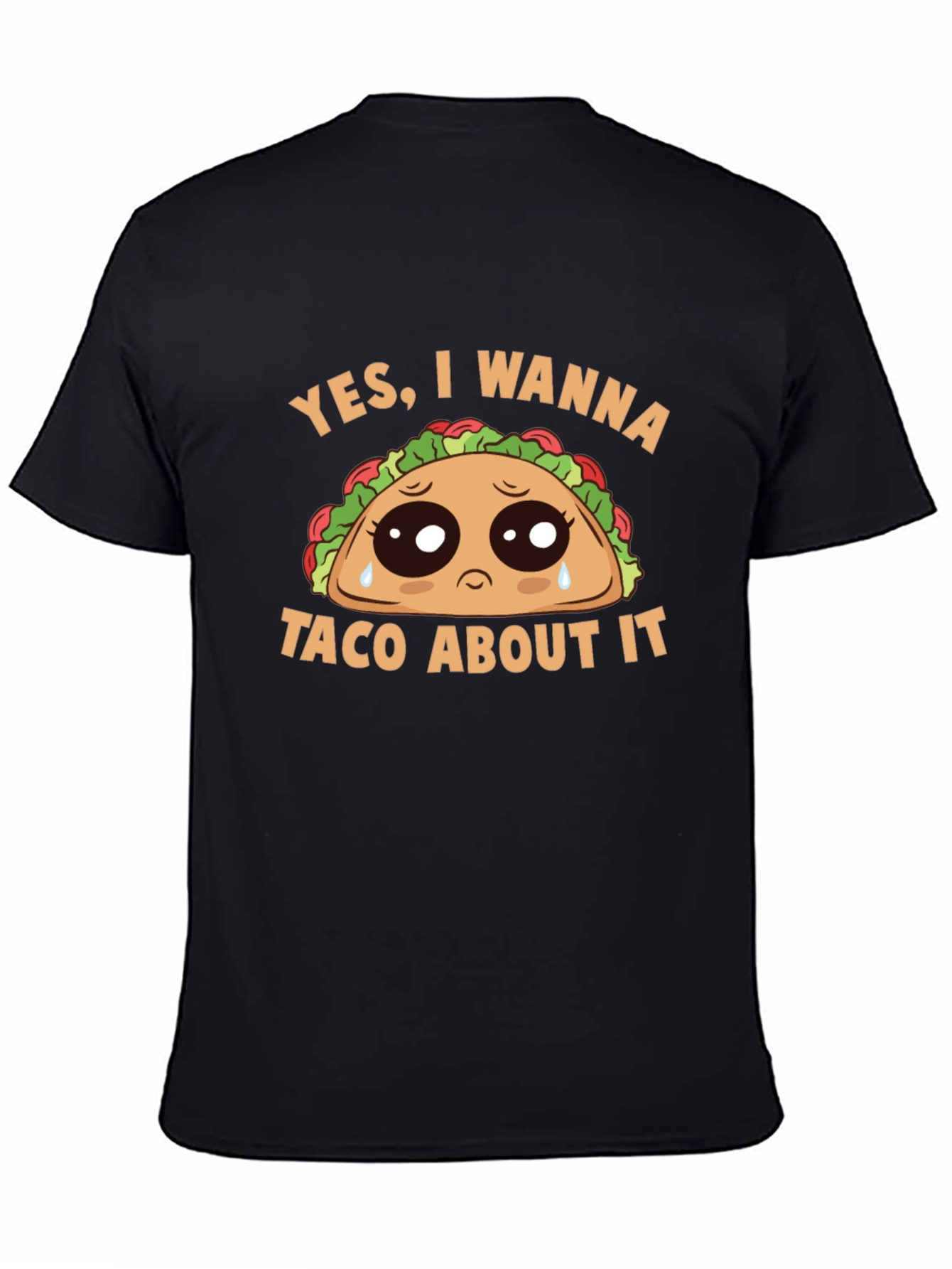 Sad Taco Graphic Tee - Wanna Taco About It?