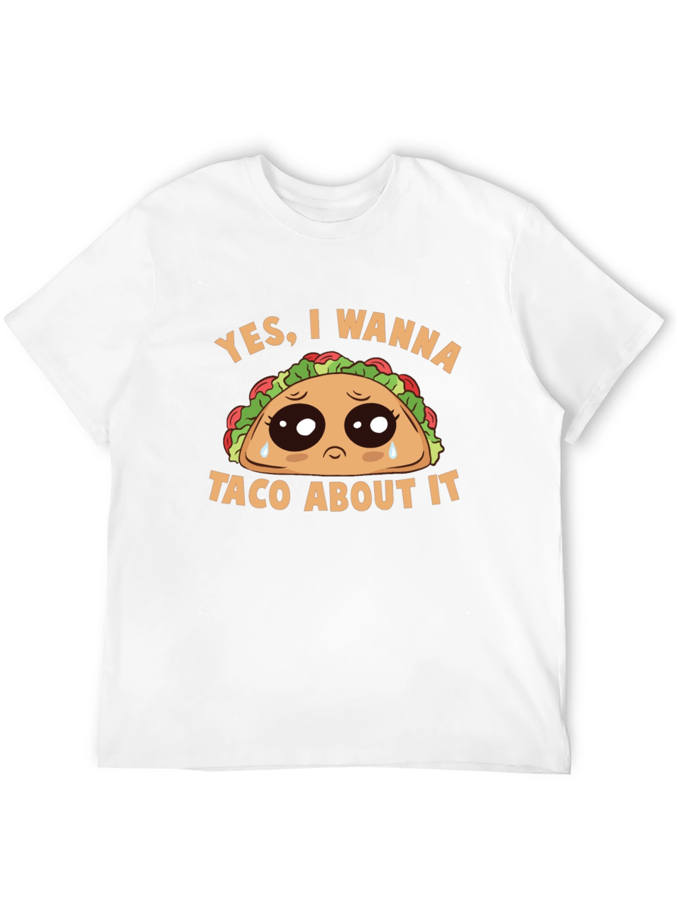 Sad Taco Graphic Tee - Wanna Taco About It?