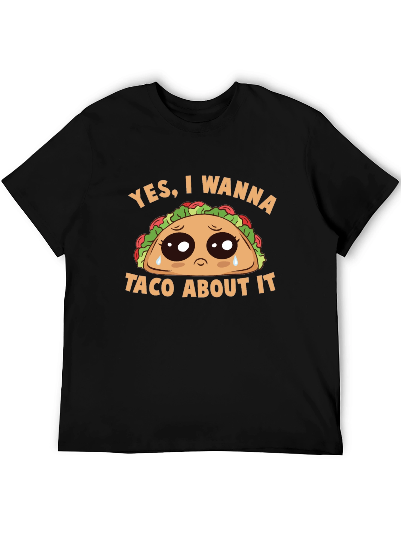 Sad Taco Graphic Tee - Wanna Taco About It?