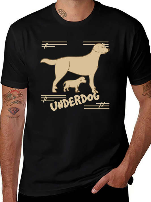 Underdog Graphic Tee - Black Cotton
