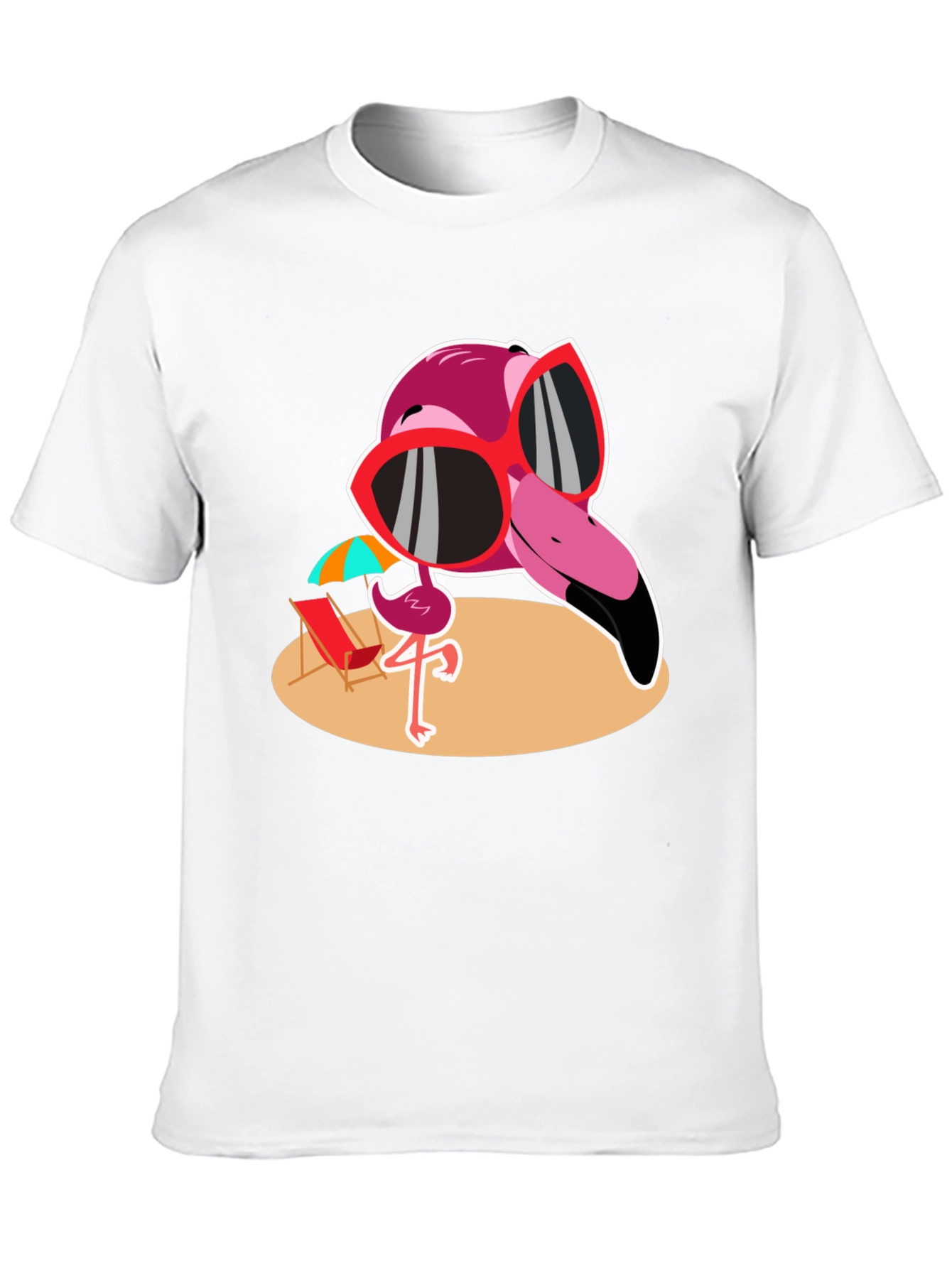 Fun Flamingo Graphic Tee - Summer Vibes