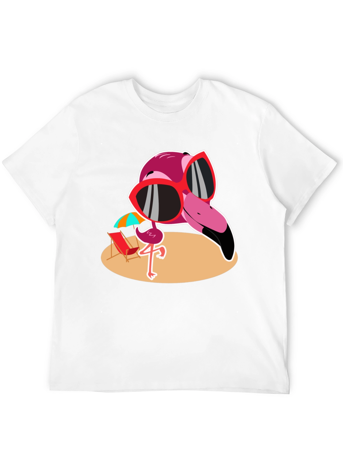 Fun Flamingo Graphic Tee - Summer Vibes