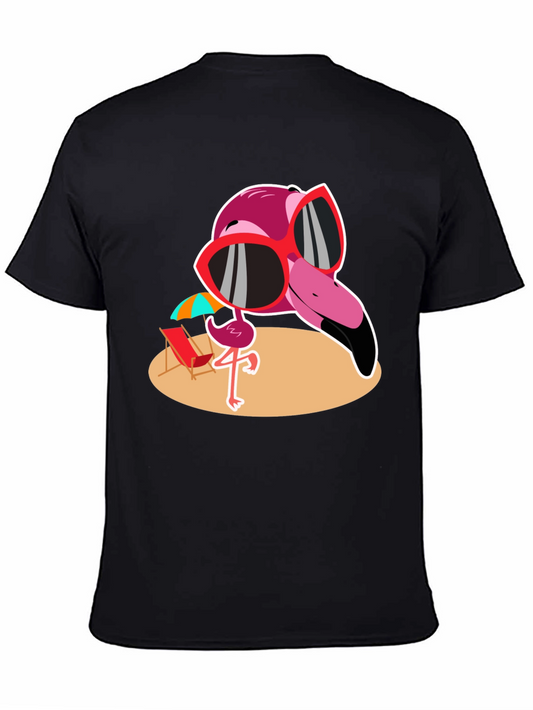 Fun Flamingo Graphic Tee - Summer Vibes