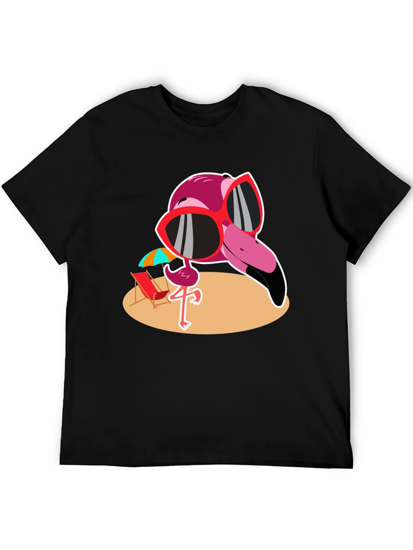 Fun Flamingo Graphic Tee - Summer Vibes