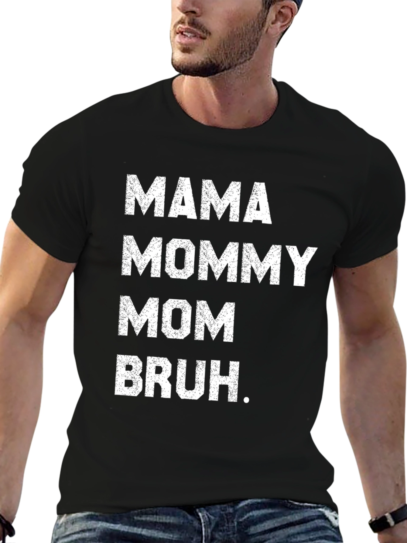 Mama Mommy Mom Bruh T-Shirt Funny Mothers Day Tee