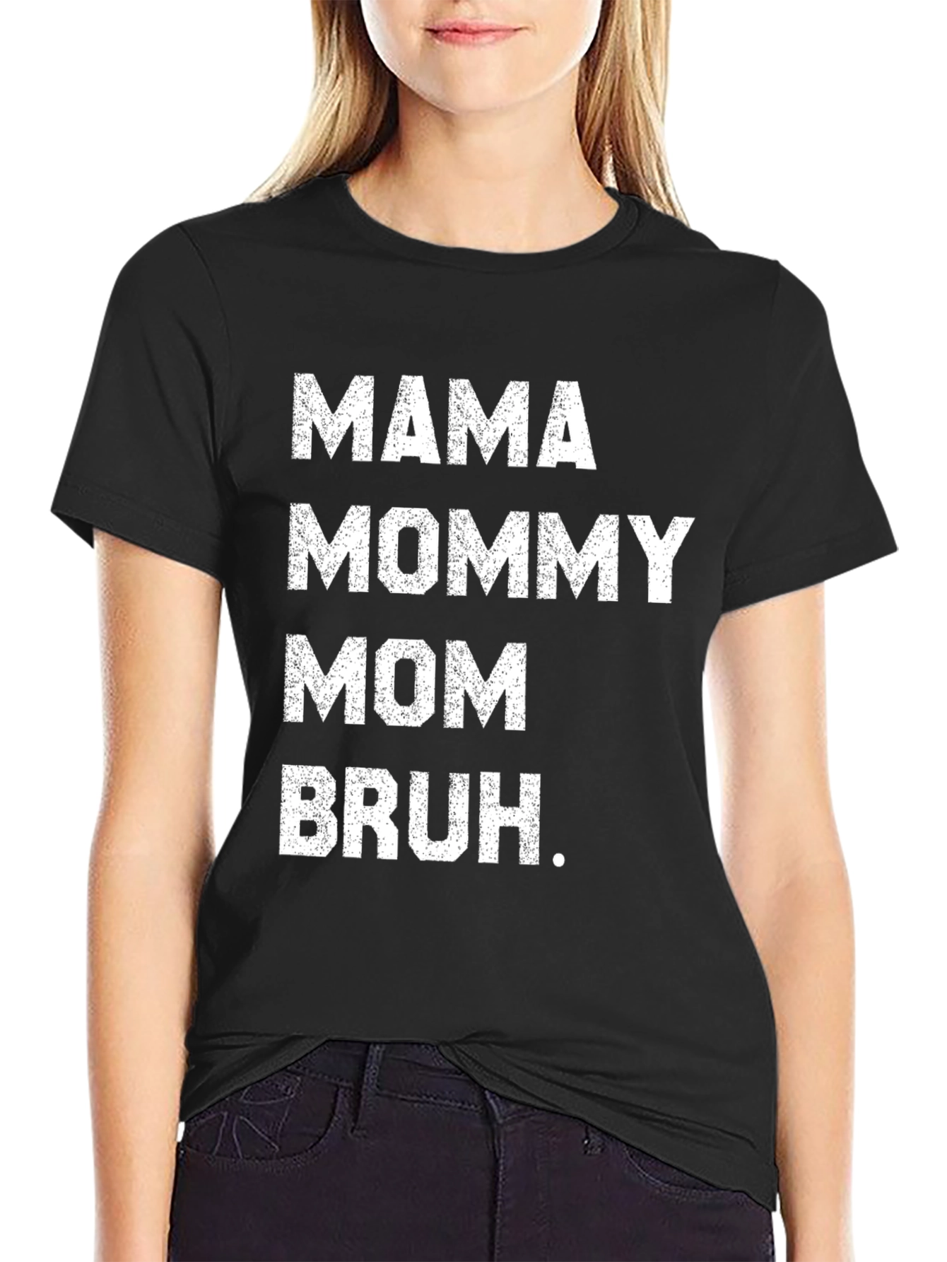 Mama Mommy Mom Bruh T-Shirt Funny Mothers Day Tee