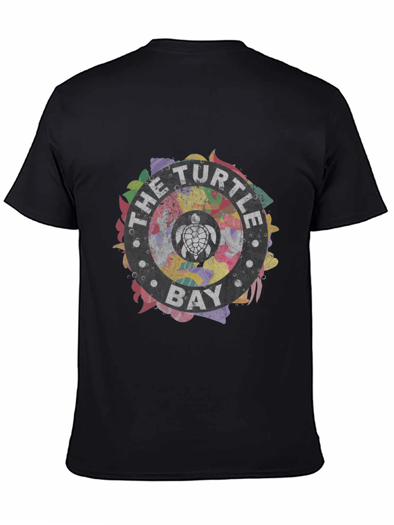 Turtle Bay Graphic Tee - Stylish Black T-Shirt