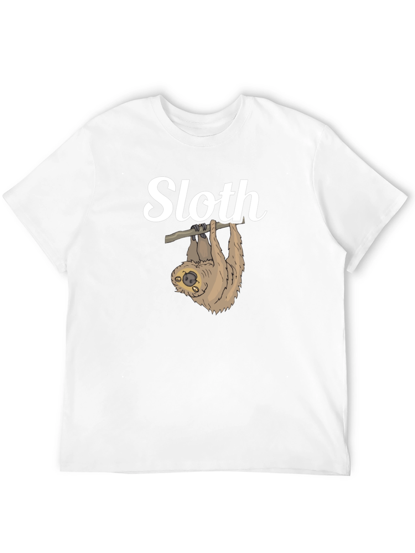 Cute Sloth Hanging T-Shirt - Funny Animal Tee