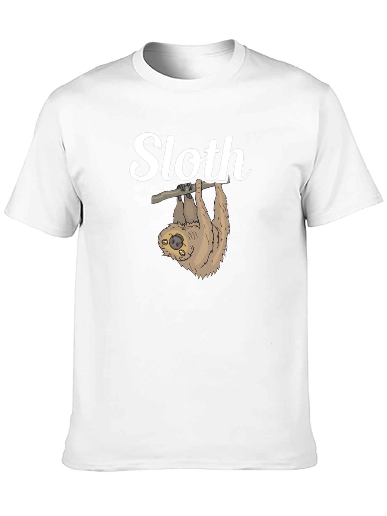 Cute Sloth Hanging T-Shirt - Funny Animal Tee