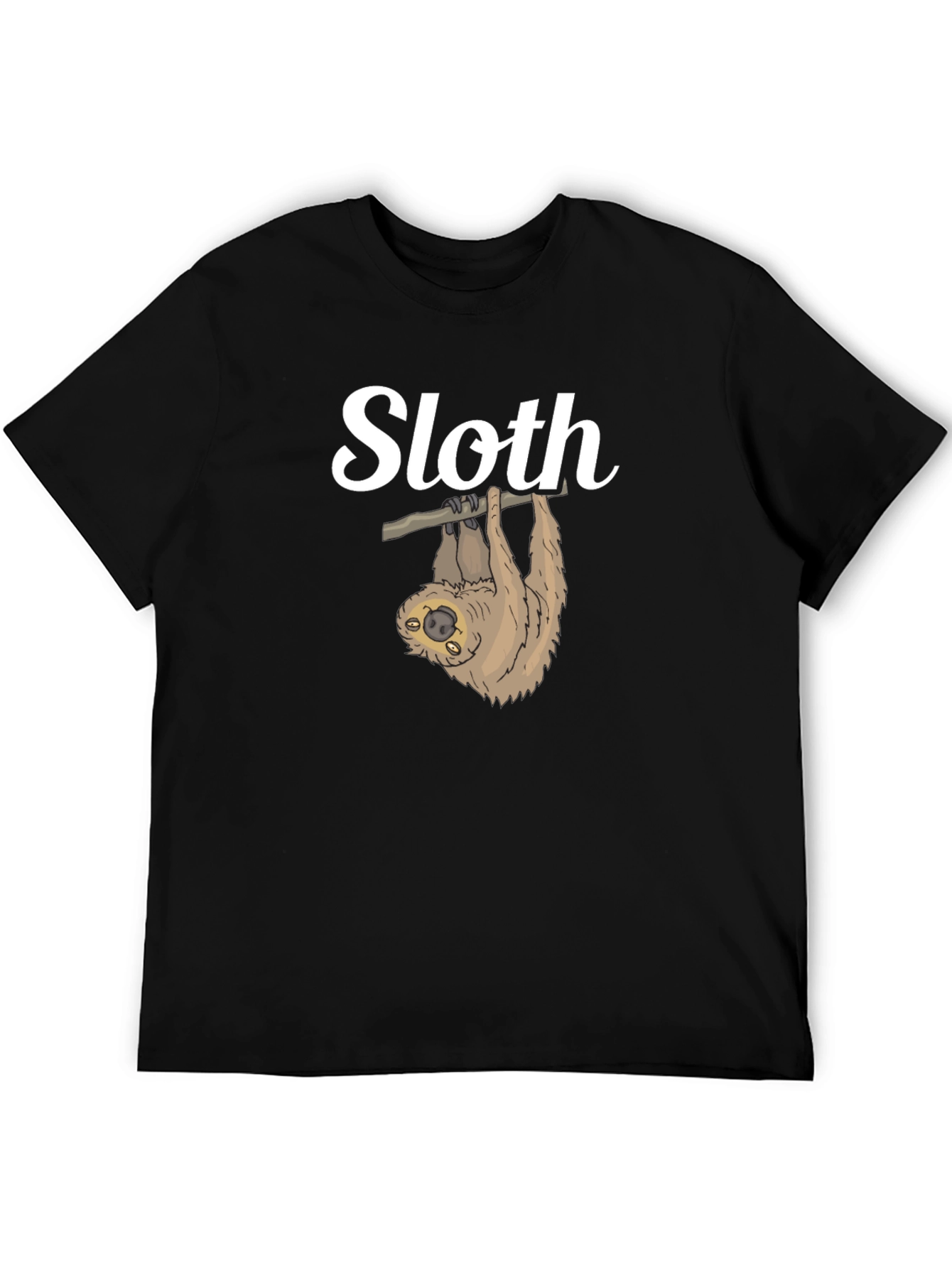 Cute Sloth Hanging T-Shirt - Funny Animal Tee