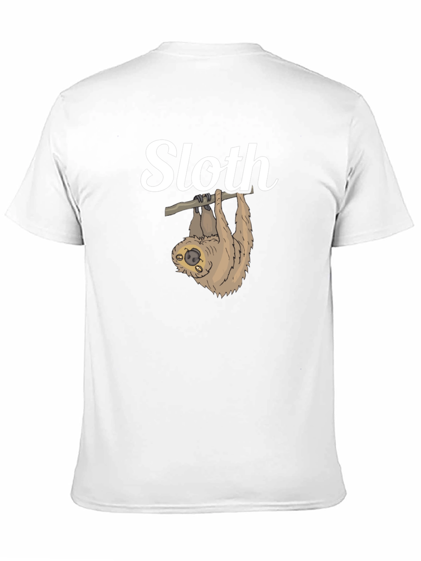 Cute Sloth Hanging T-Shirt - Funny Animal Tee