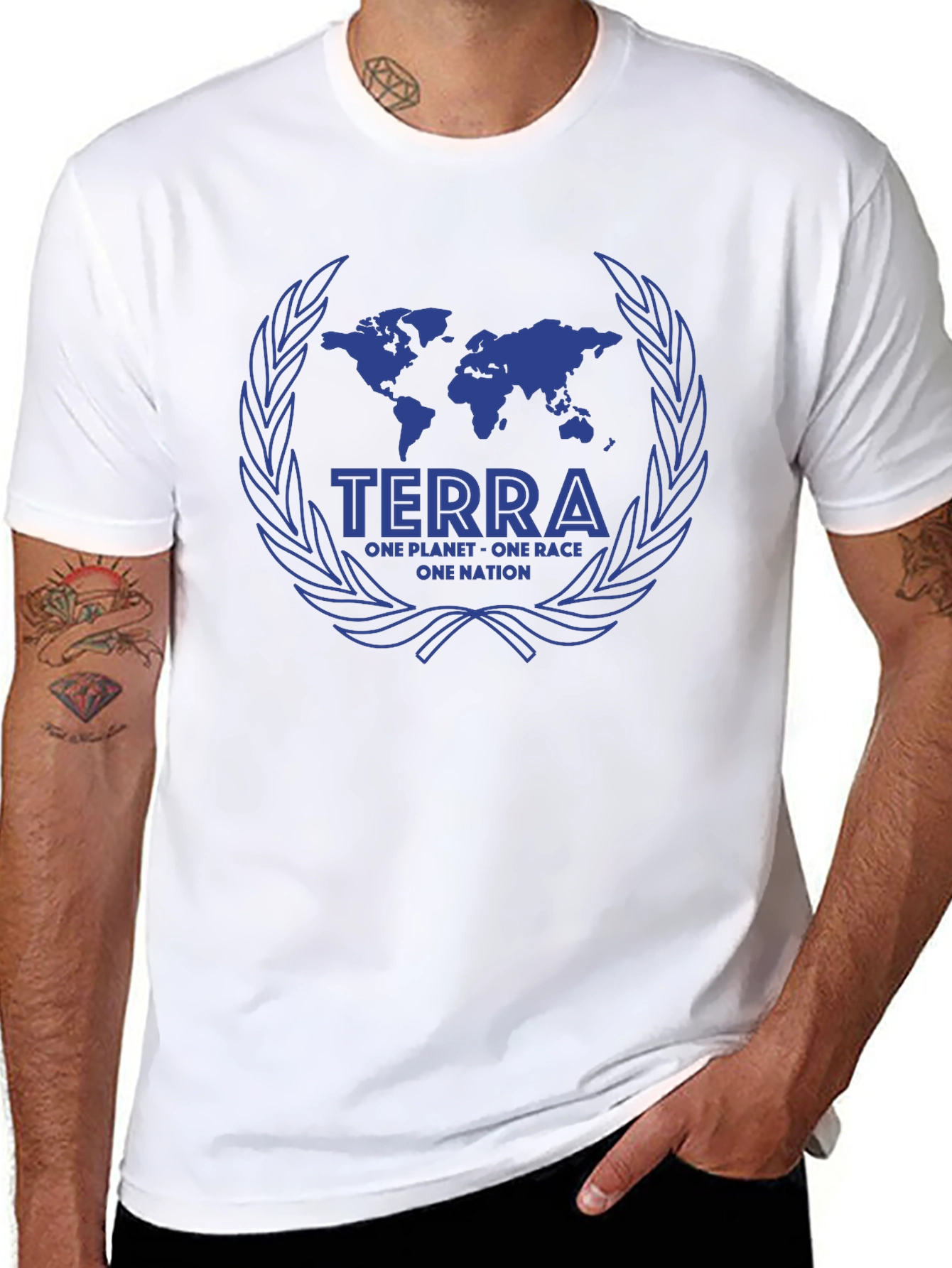 Terra One Planet T-Shirt - Unity Design
