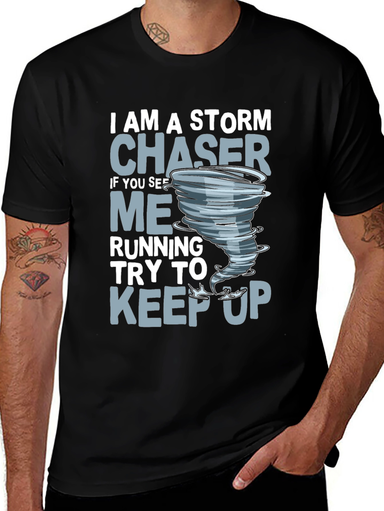 Storm Chaser Graphic Tee - Weather Enthusiast T-Shirt