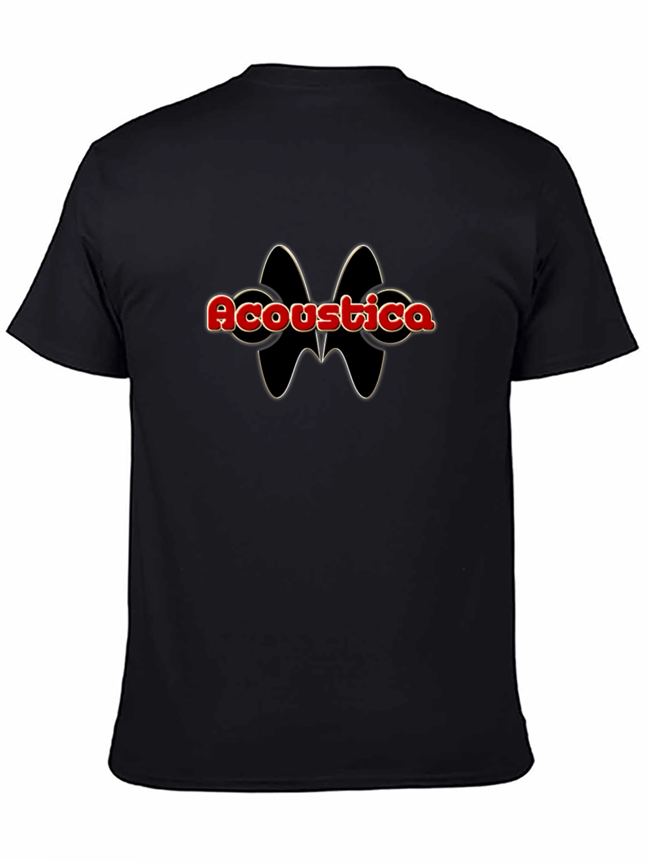 Acoustica Graphic T-Shirt - Black