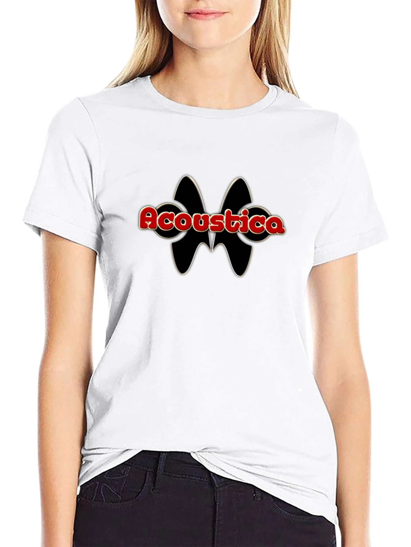 Acoustica Graphic T-Shirt - Black