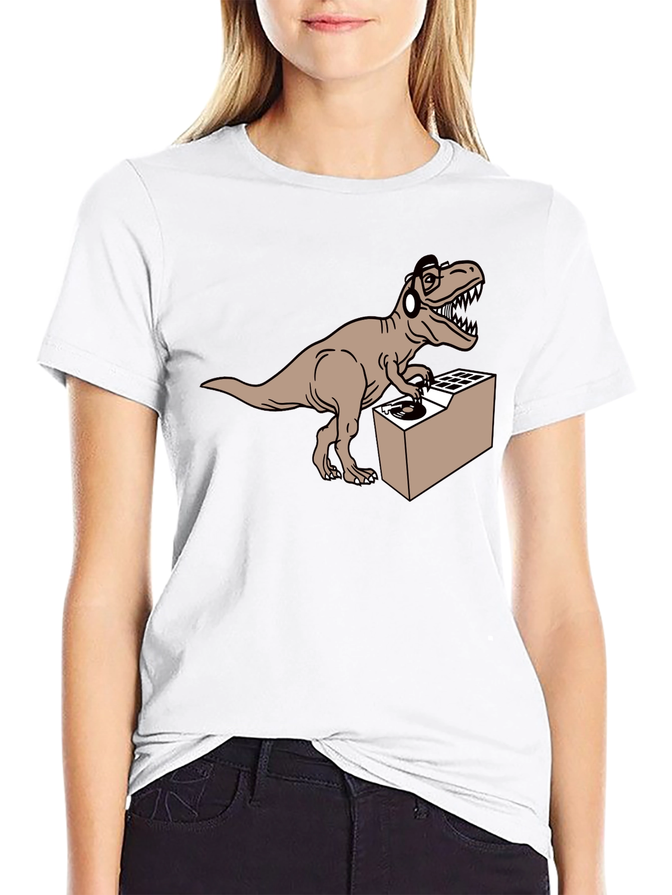 DJ Rex T-Shirt - Dino Beats