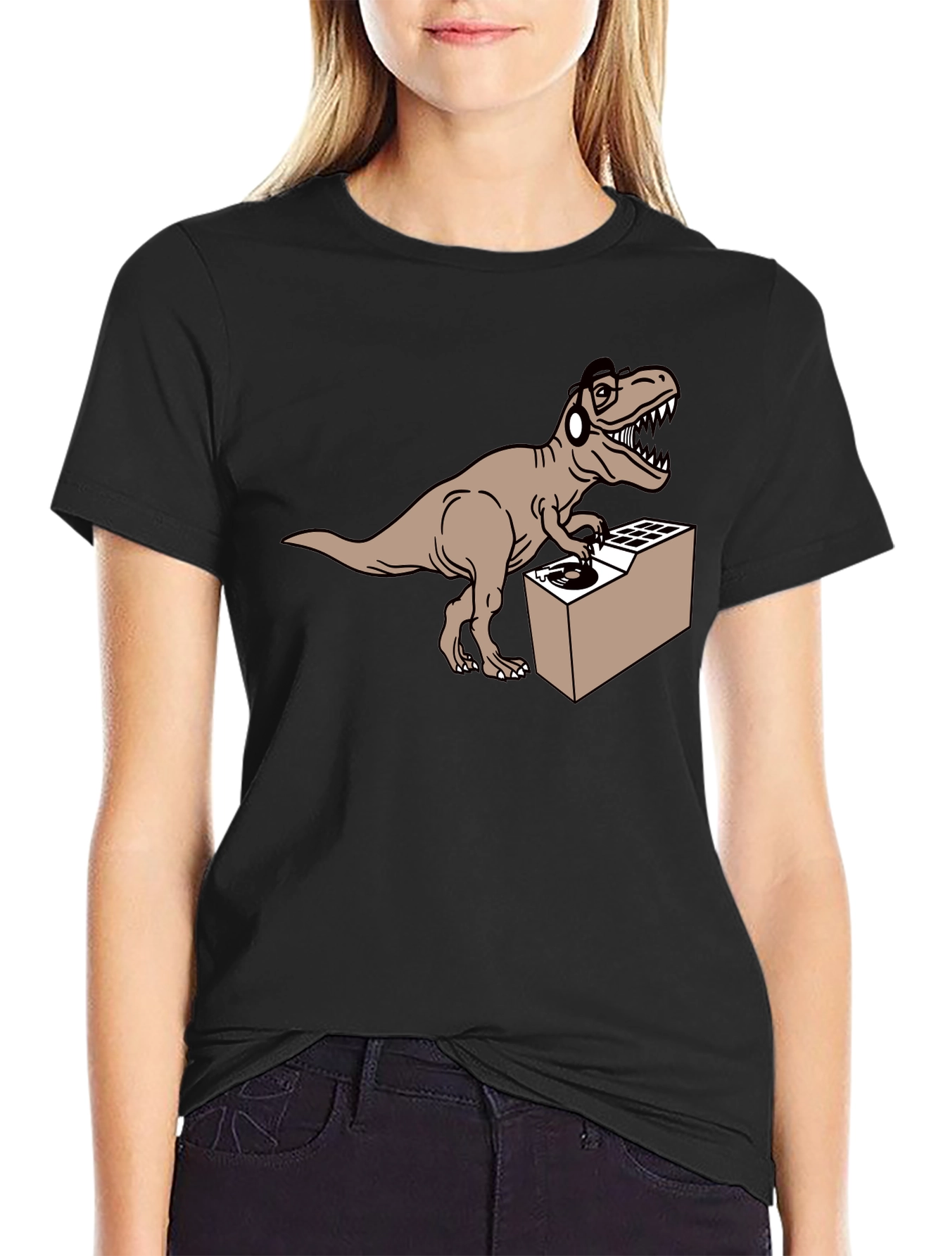 DJ Rex T-Shirt - Dino Beats