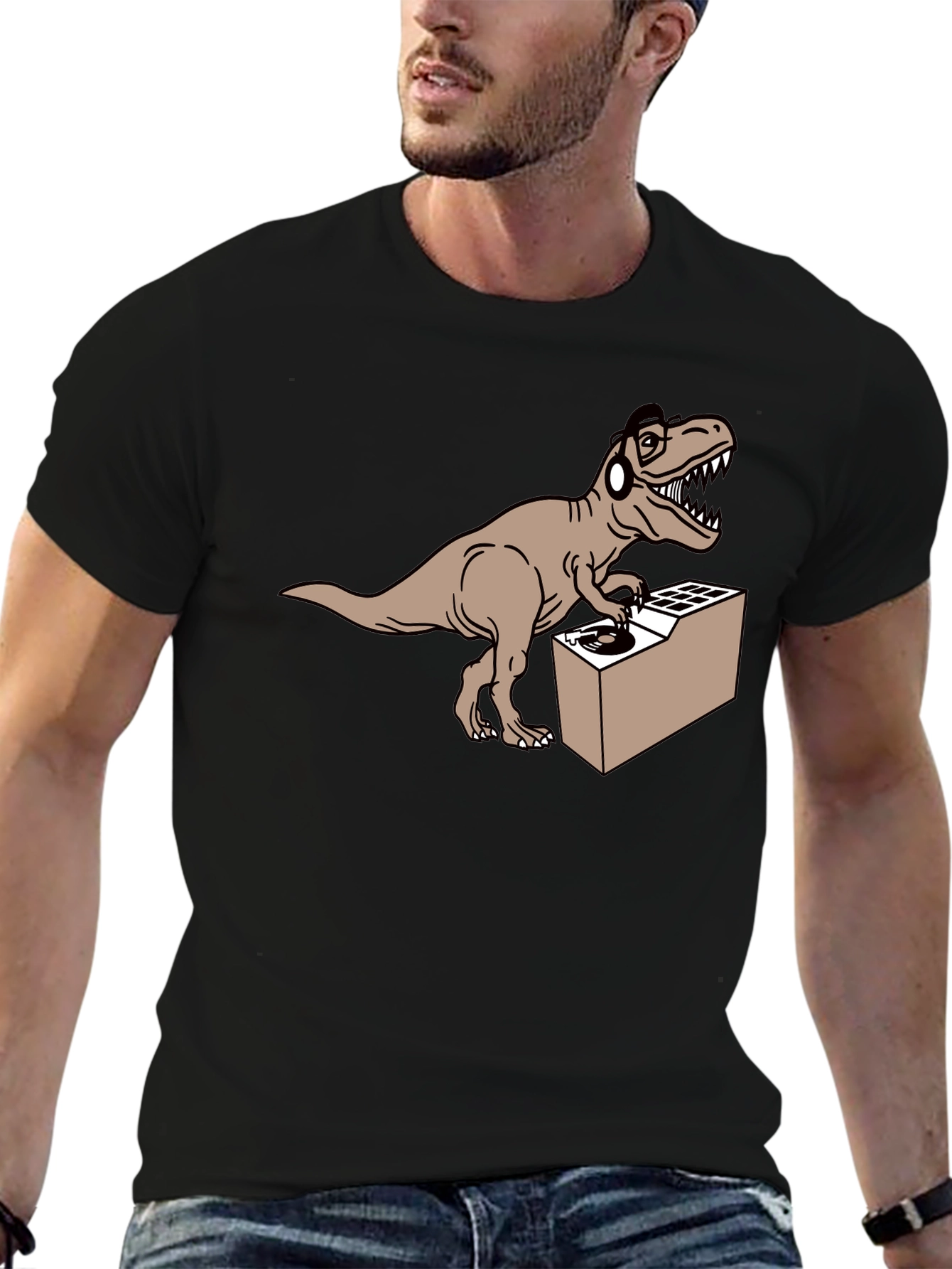 DJ Rex T-Shirt - Dino Beats