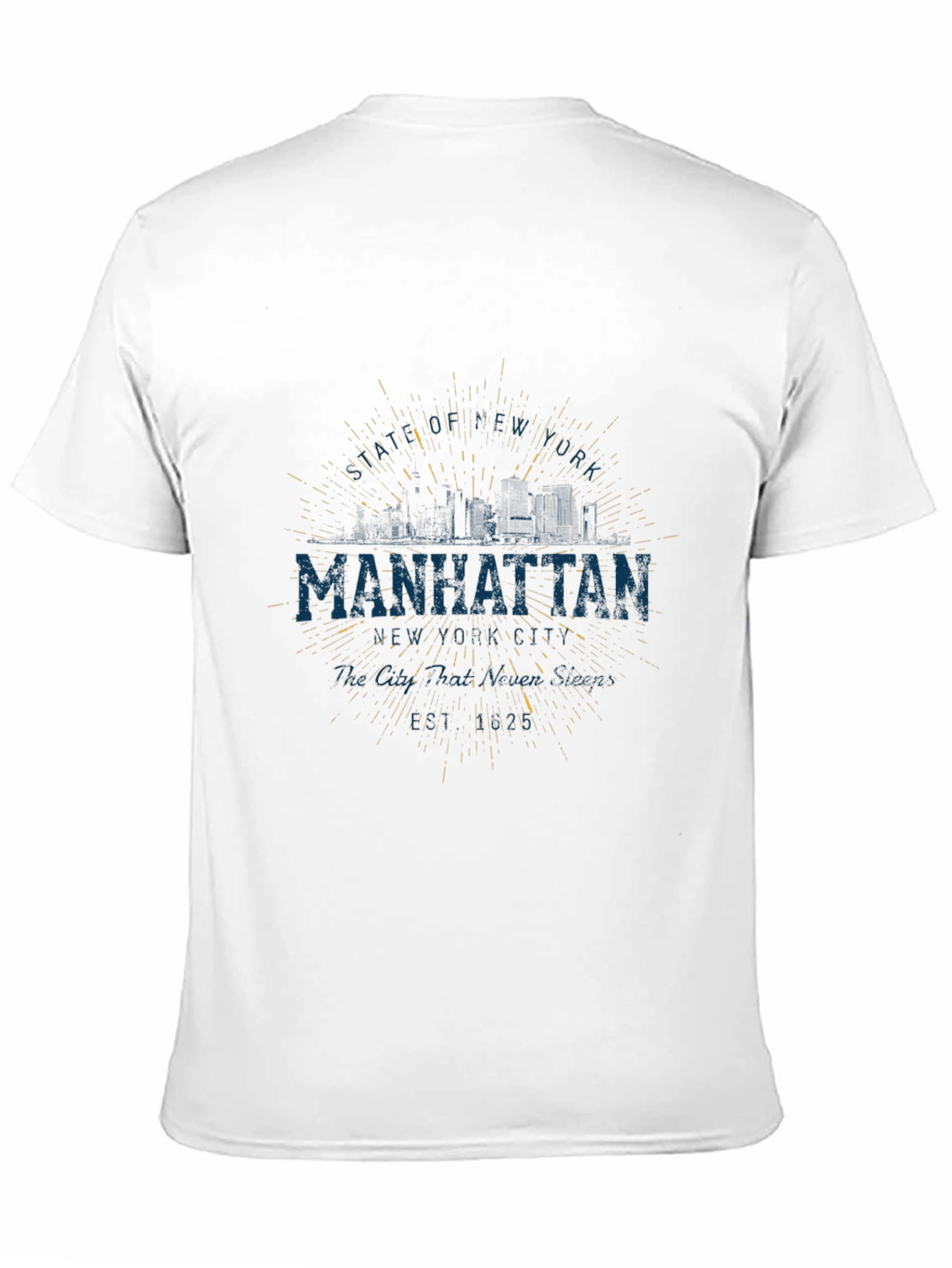Manhattan Graphic T-Shirt - Classic Fit Soft Cotton