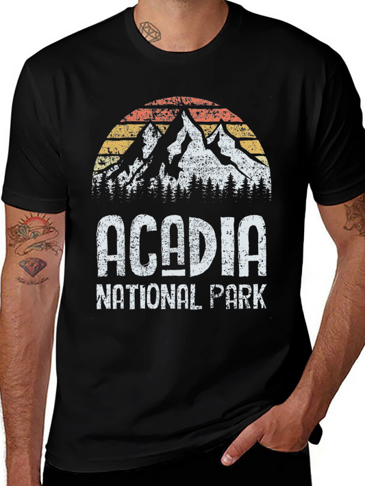 Acadia National Park Vintage Style T-Shirt