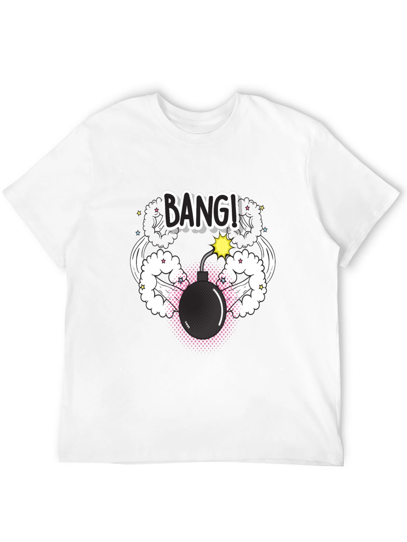 Bang! Graphic Print Tee - Explosive Style