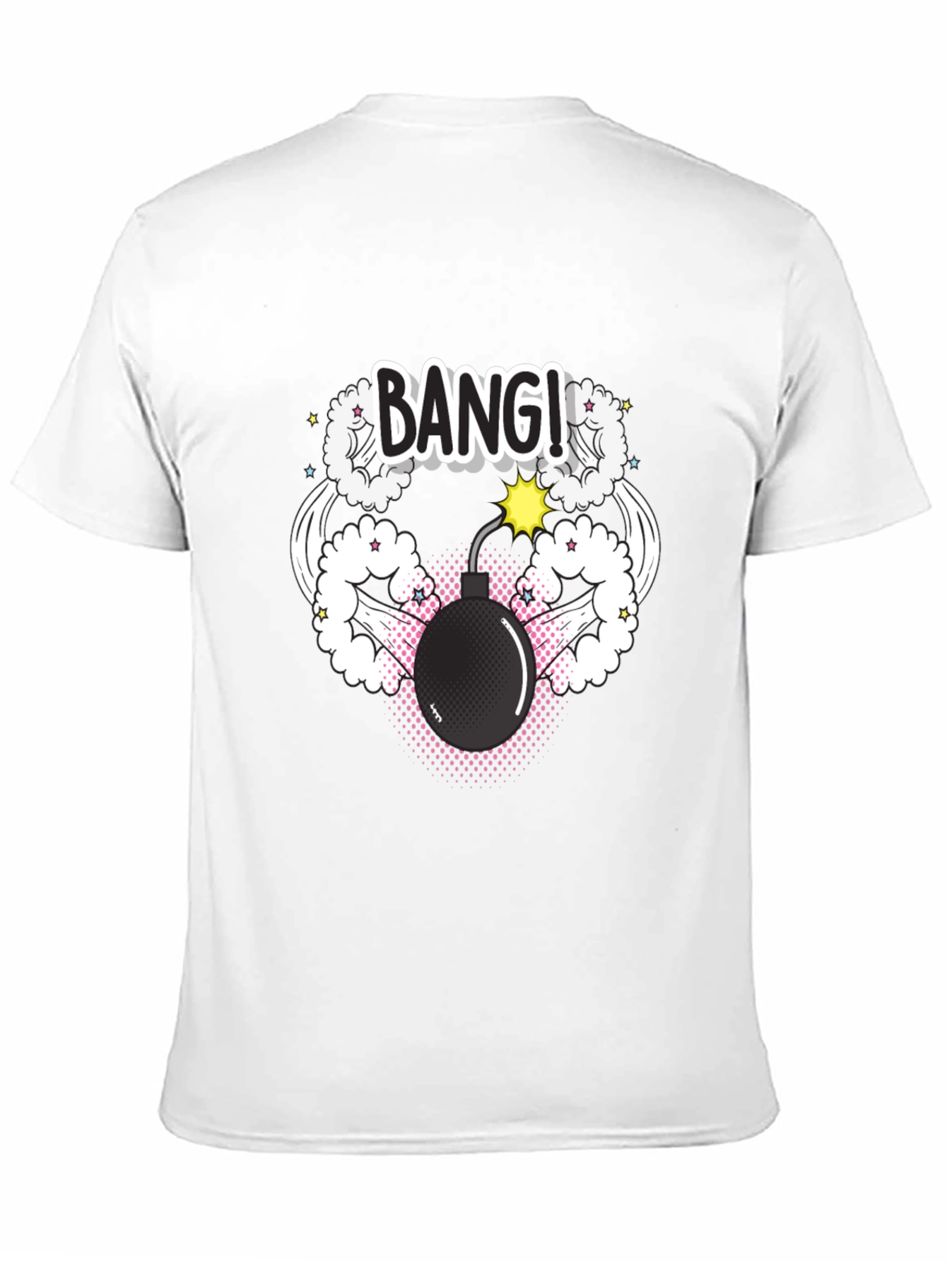 Bang! Graphic Print Tee - Explosive Style