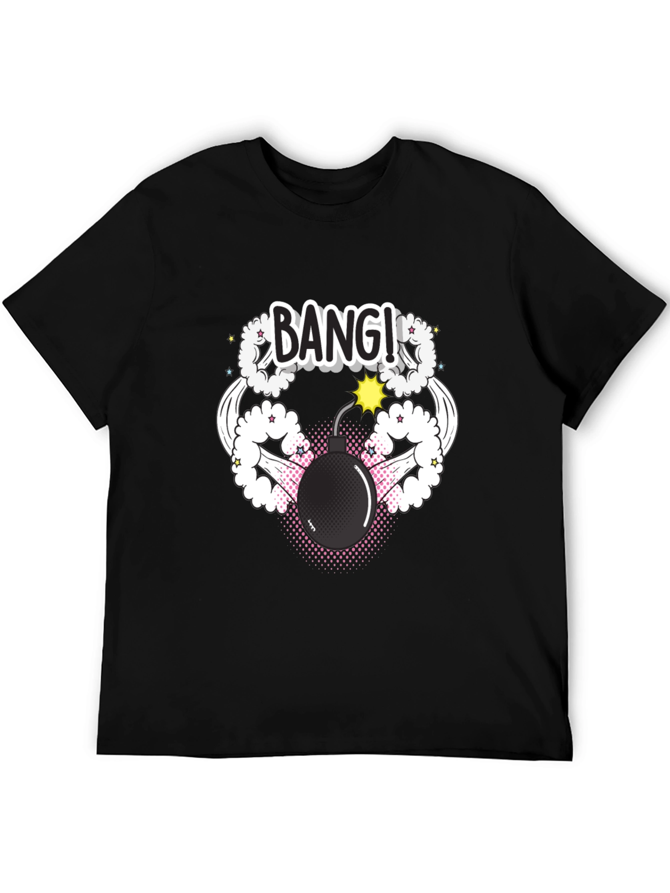 Bang! Graphic Print Tee - Explosive Style