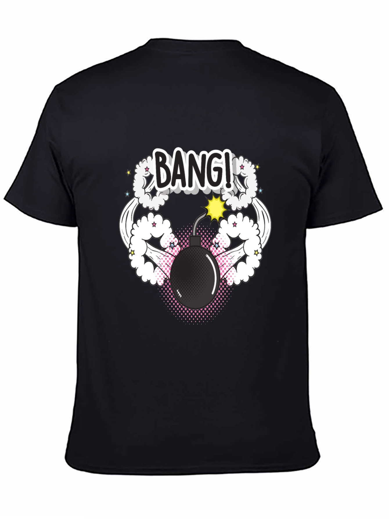 Bang! Graphic Print Tee - Explosive Style
