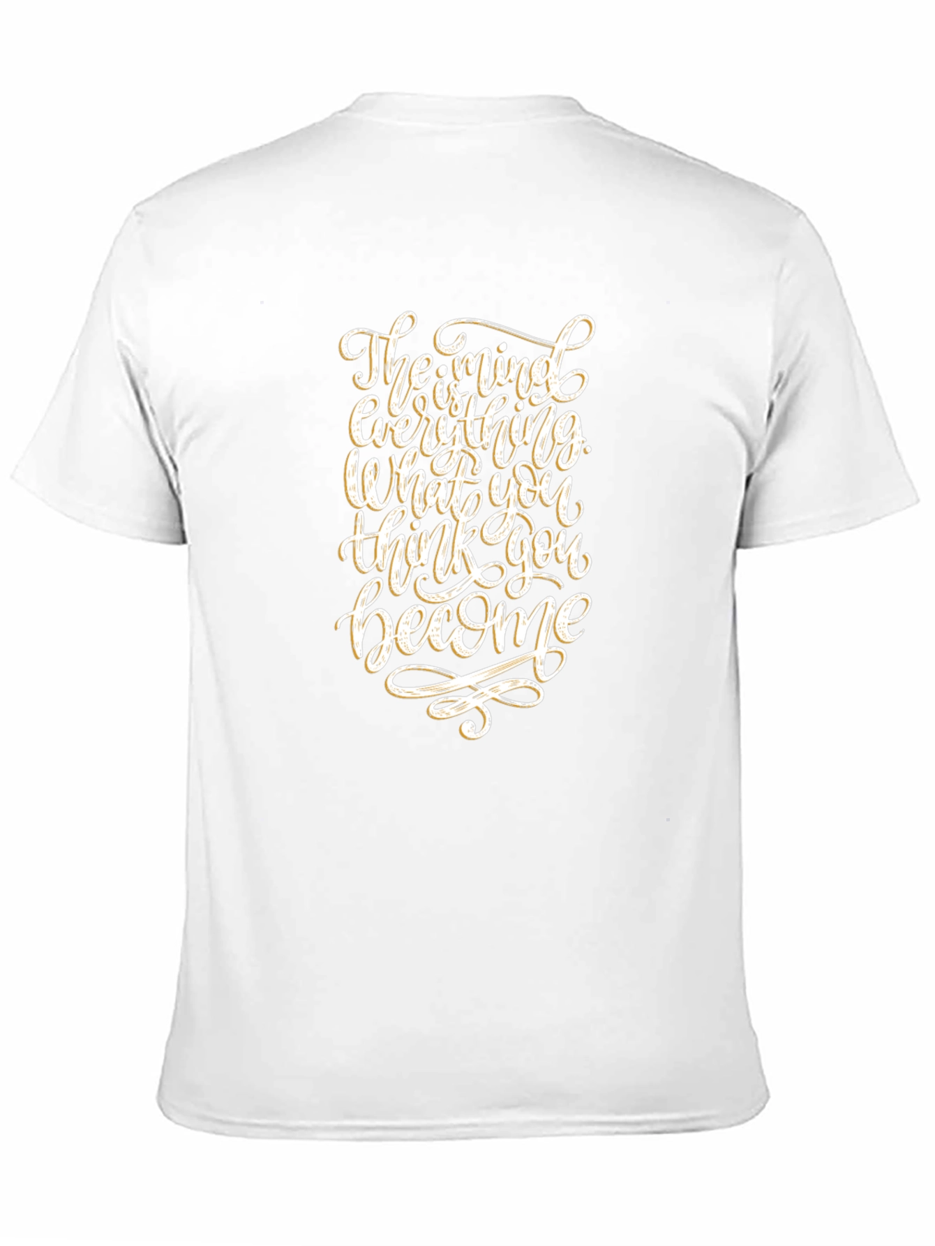 Inspirational Mindset T-Shirt - Black
