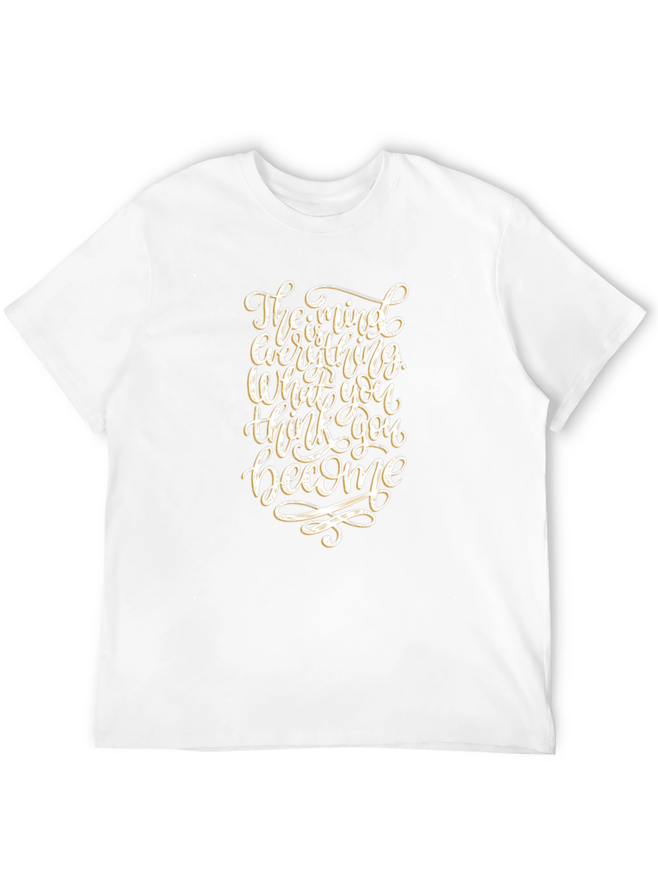 Inspirational Mindset T-Shirt - Black