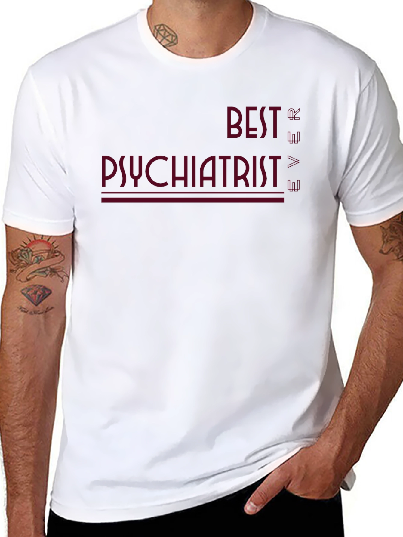 Best Psychiatrist Ever T-Shirt - Dark Tee