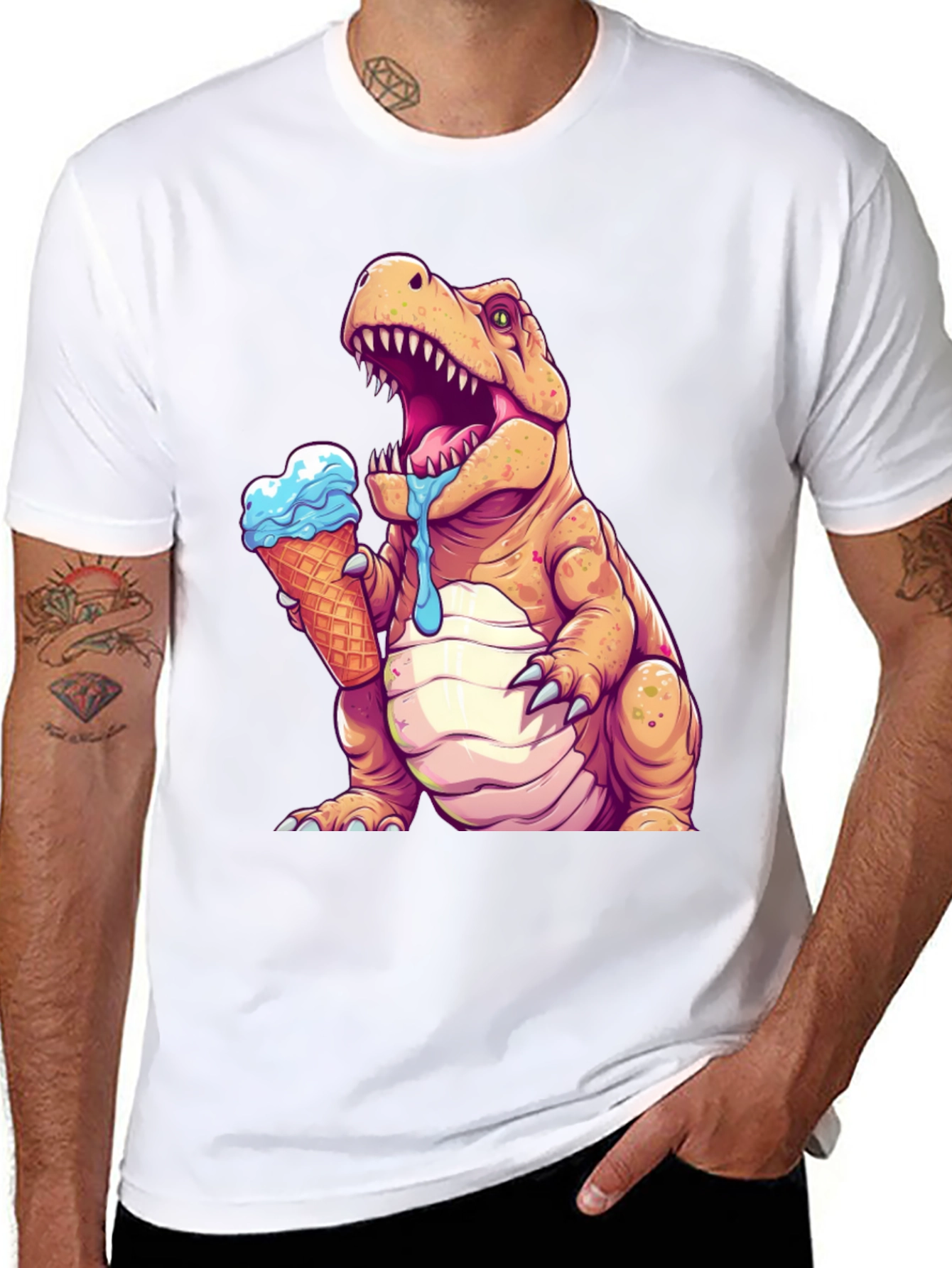 Dino Ice Cream T-Shirt