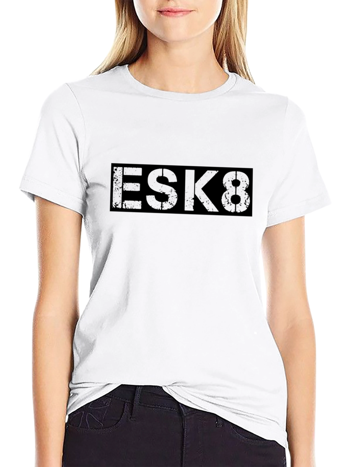 ESK8 Black Graphic Tee