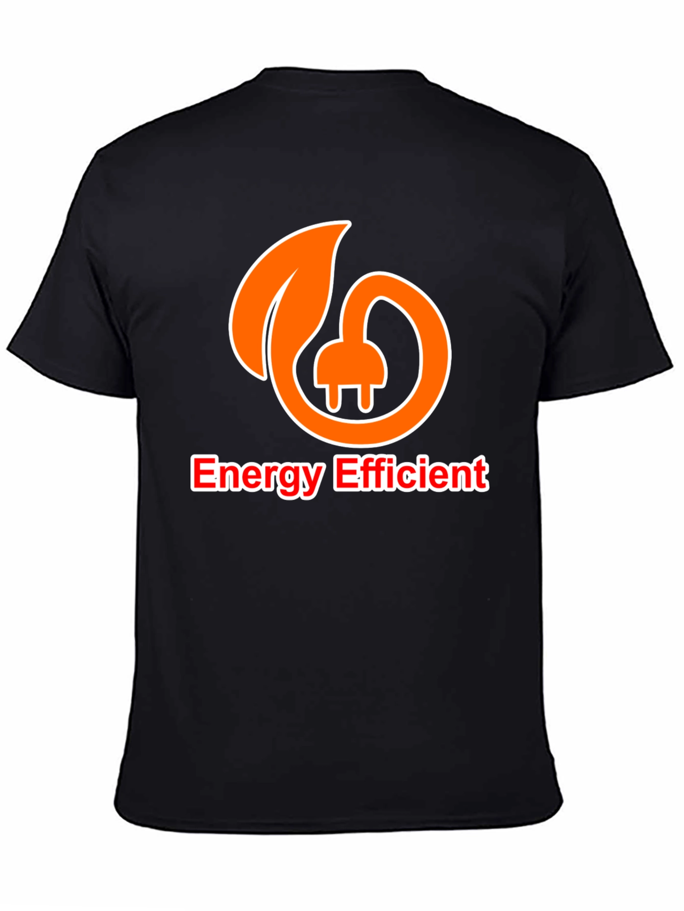 Energy Efficient Black T-Shirt