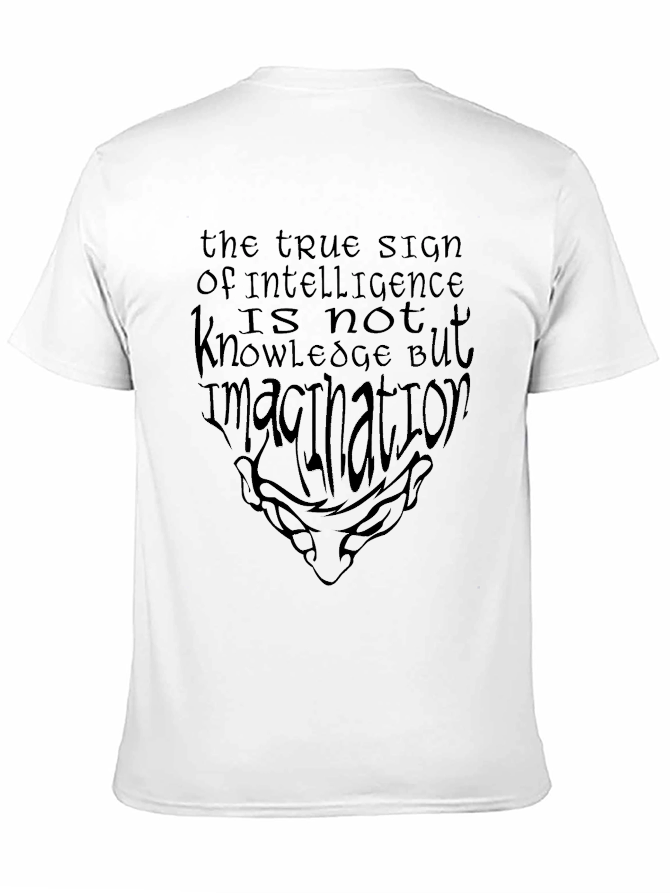 Intelligence Imagination Graphic Tee