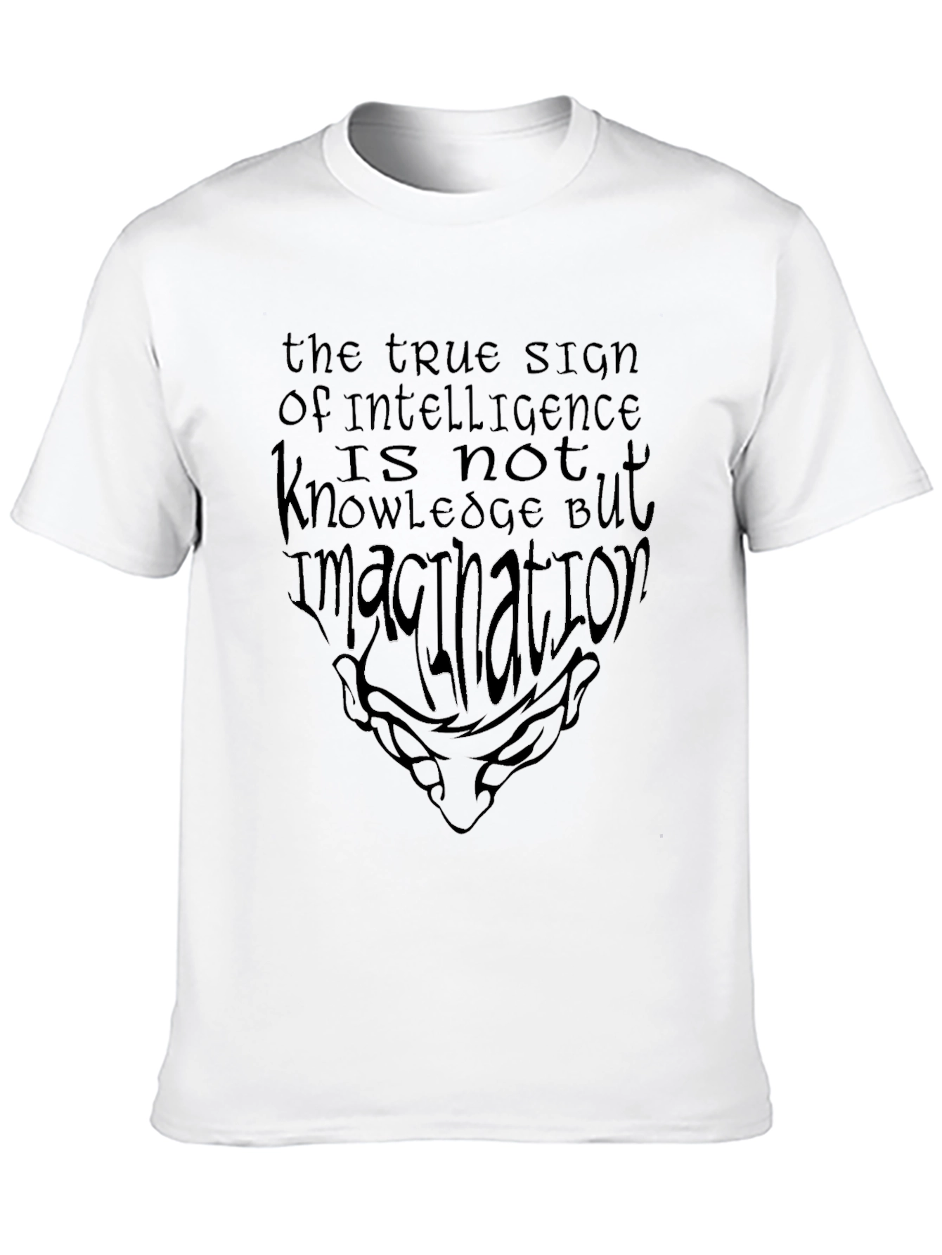 Intelligence Imagination Graphic Tee