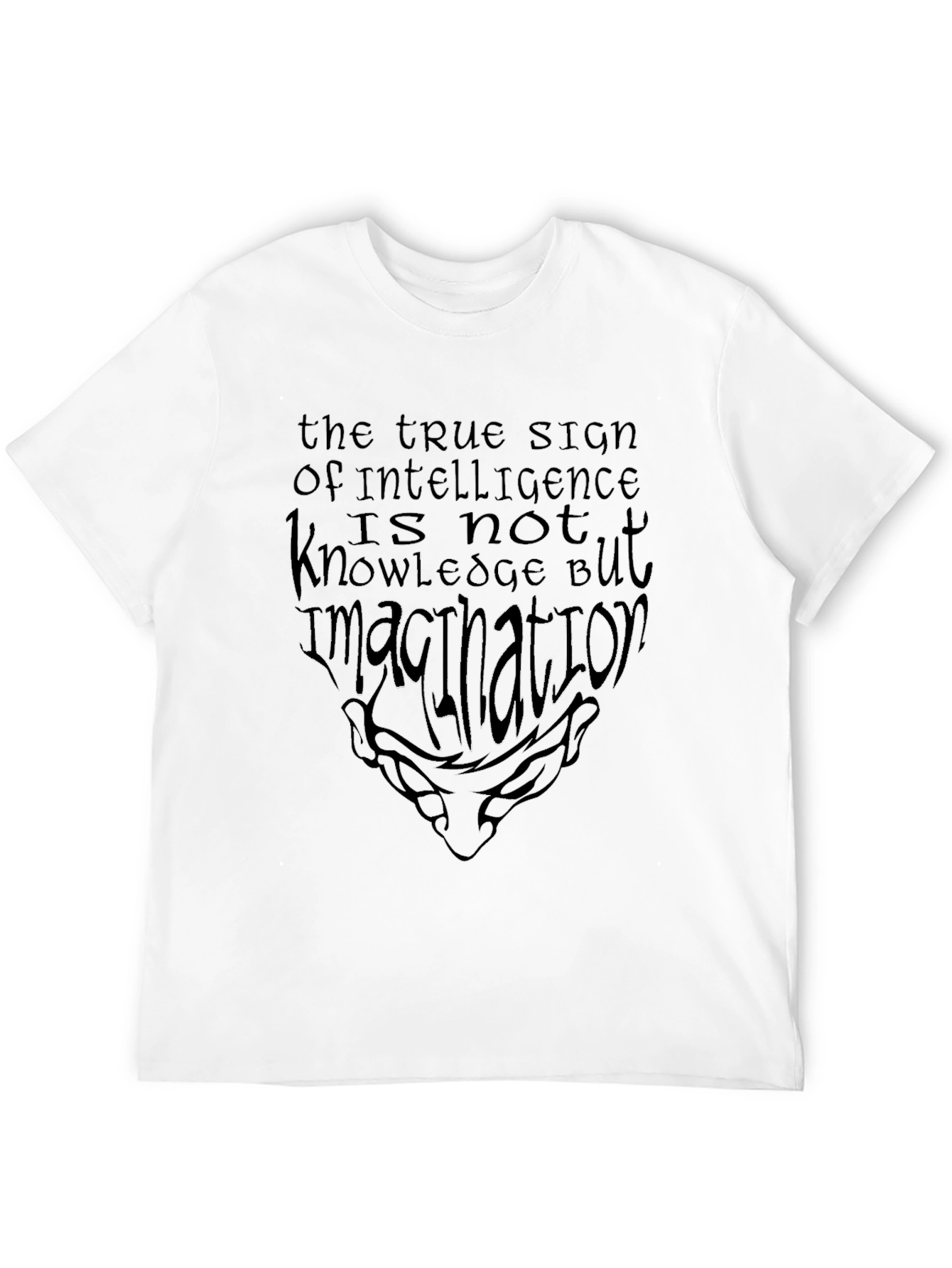 Intelligence Imagination Graphic Tee