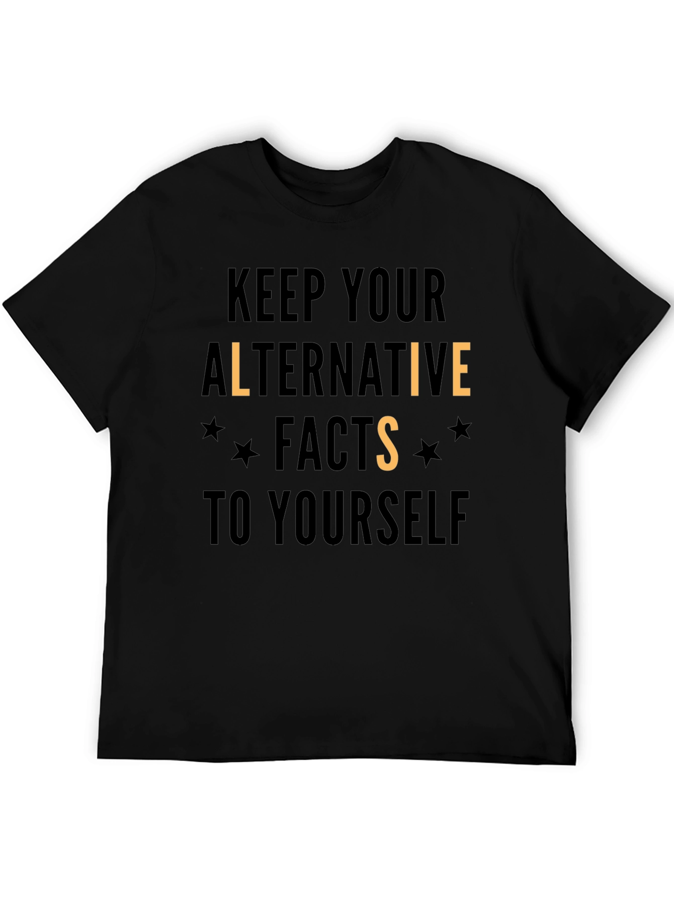 Alternative Facts Graphic Tee - Black