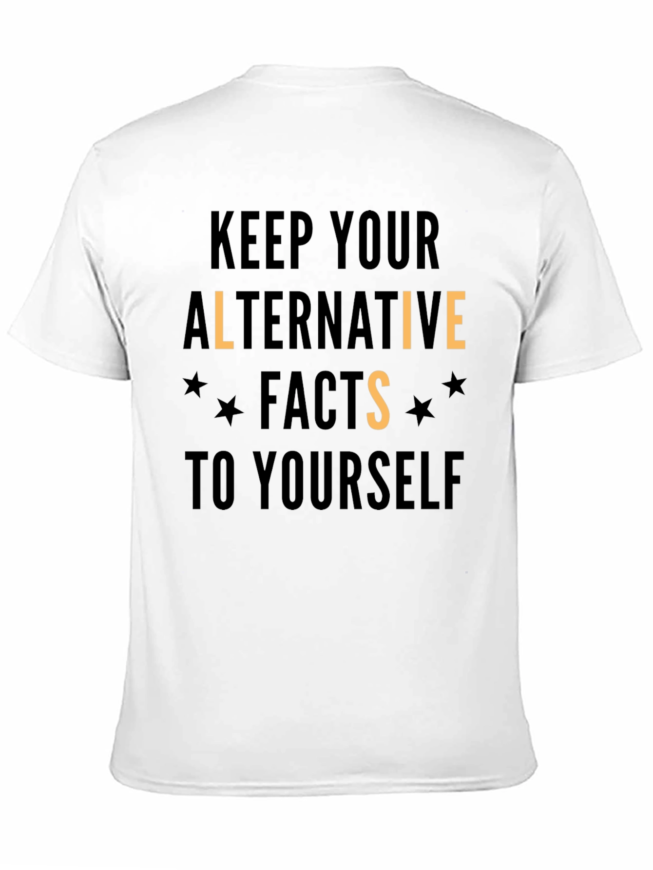 Alternative Facts Graphic Tee - Black